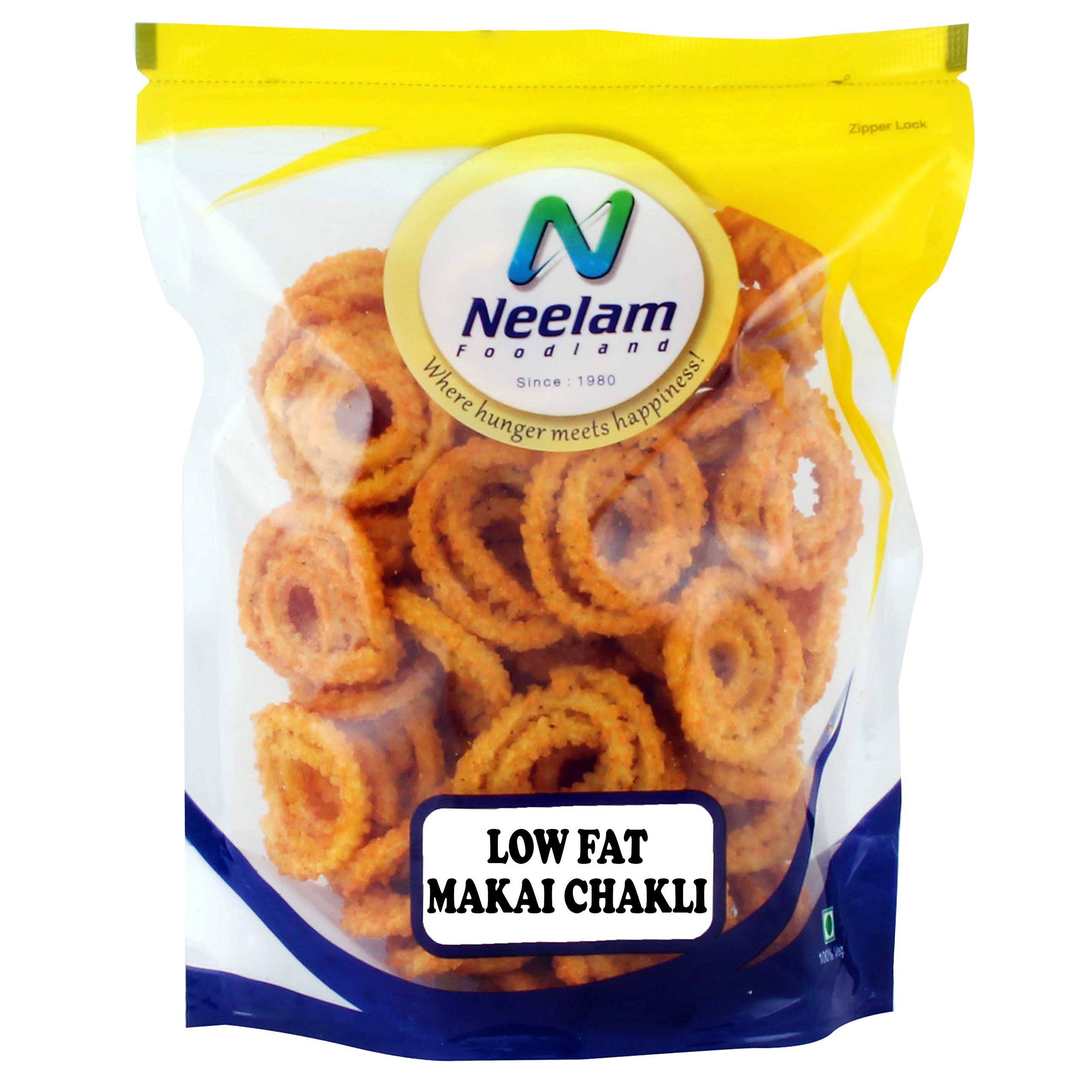 See full amazon price history chart for Neelam Foodland Low Fat Makai CHAKLI, 400g Neelam Foodland Low Fat Makai CHAKLI, 400g (B076D6JSMZ) Amazon Price History, Amazon Price Tracker