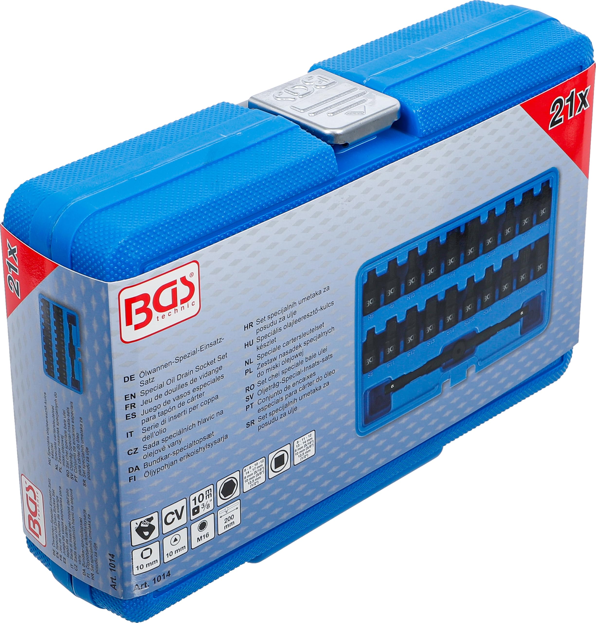 Amazon.com: BGS 1014 | Special Oil Drain Socket Set | 10 mm (3/8