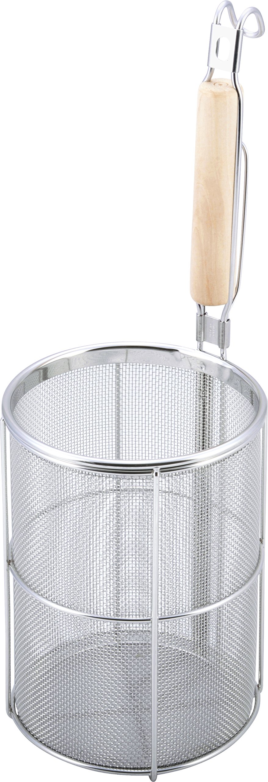 Minex Metal V-200 Wooden Pattern Spaghetti Frying Pan, 4.9 inches (125 mm)