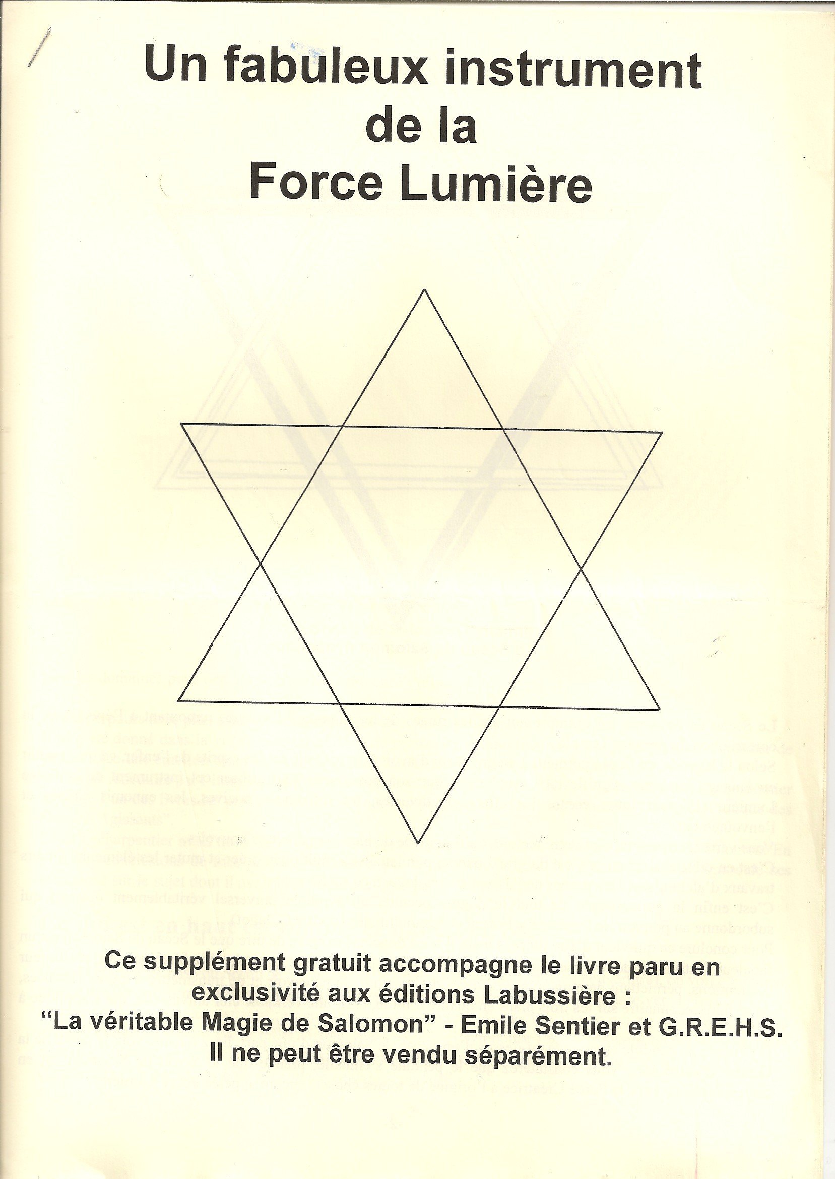 La véritable magie de Salomon