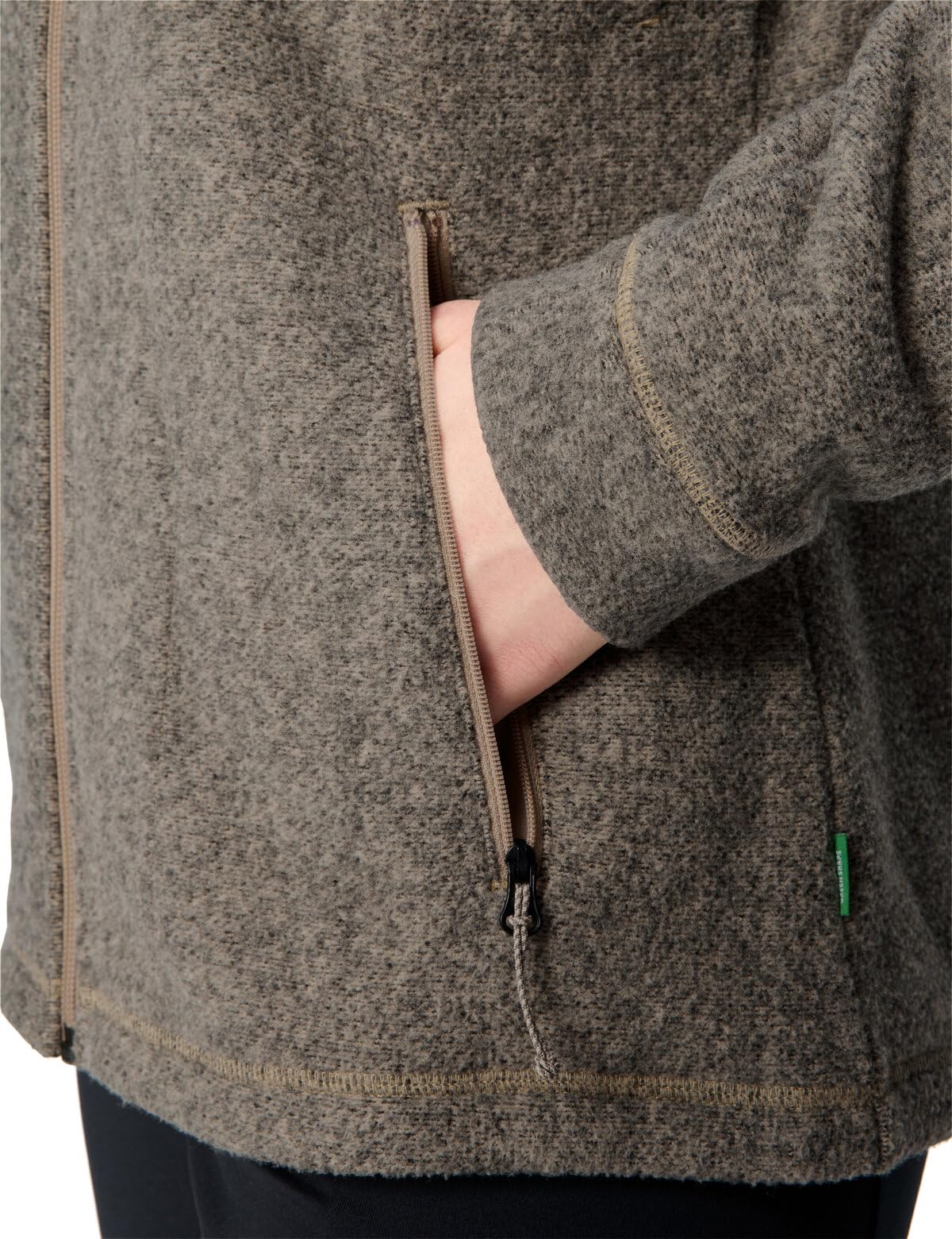 VAUDE Chaqueta de forro polar para mujer, muy cálida para invierno, para senderismo, viajes y uso diario