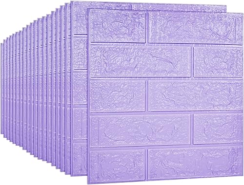 Miniatura 9 de Paneles de pared 3D, cobertura de 14.5 pies cuadrados, adhesivo imprimible con paneles de pared de espuma de polietileno autoadhesivos impermeables