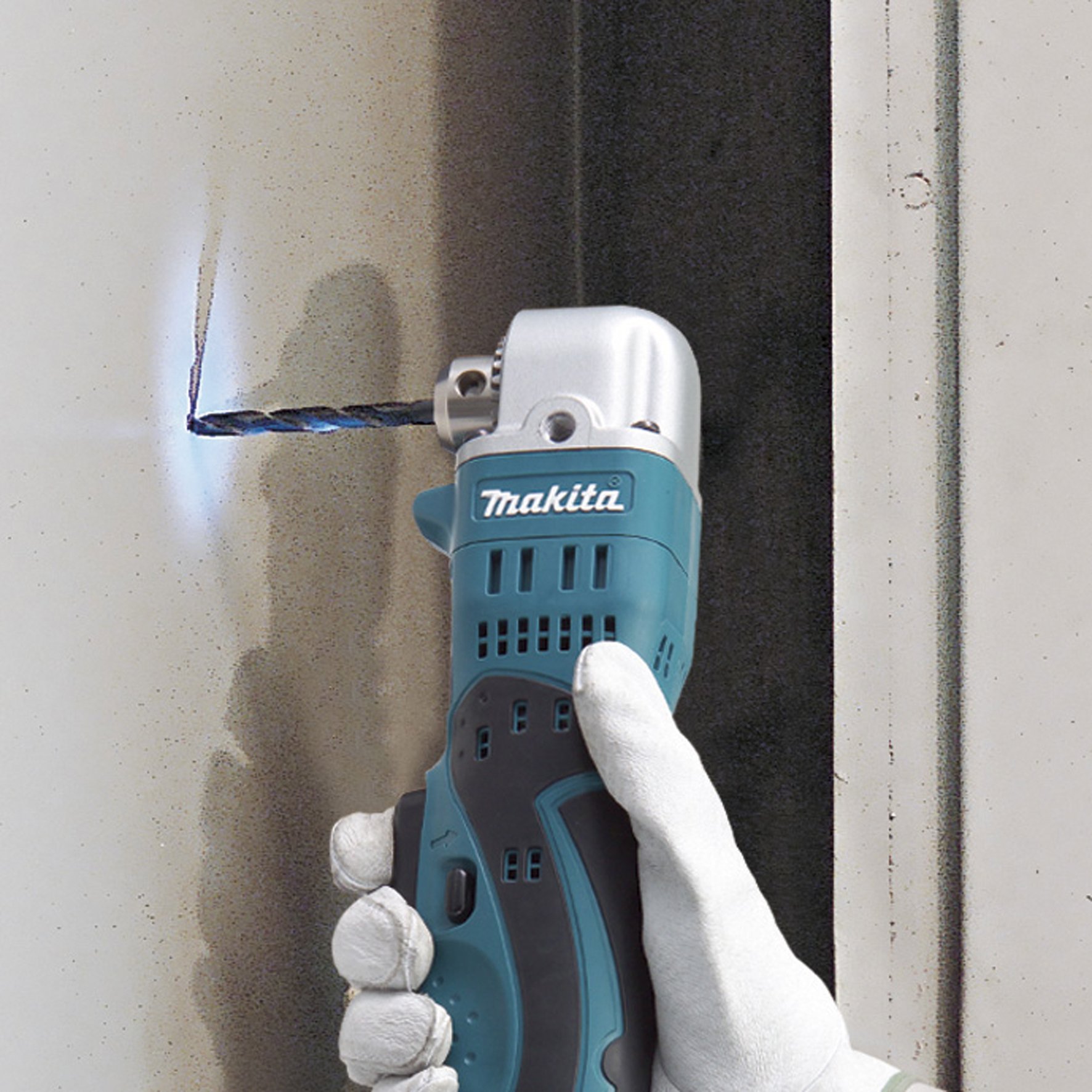 Makita DDA350RMJ - Taladro angular 18V litio 4,0 Ah 10mm makpac