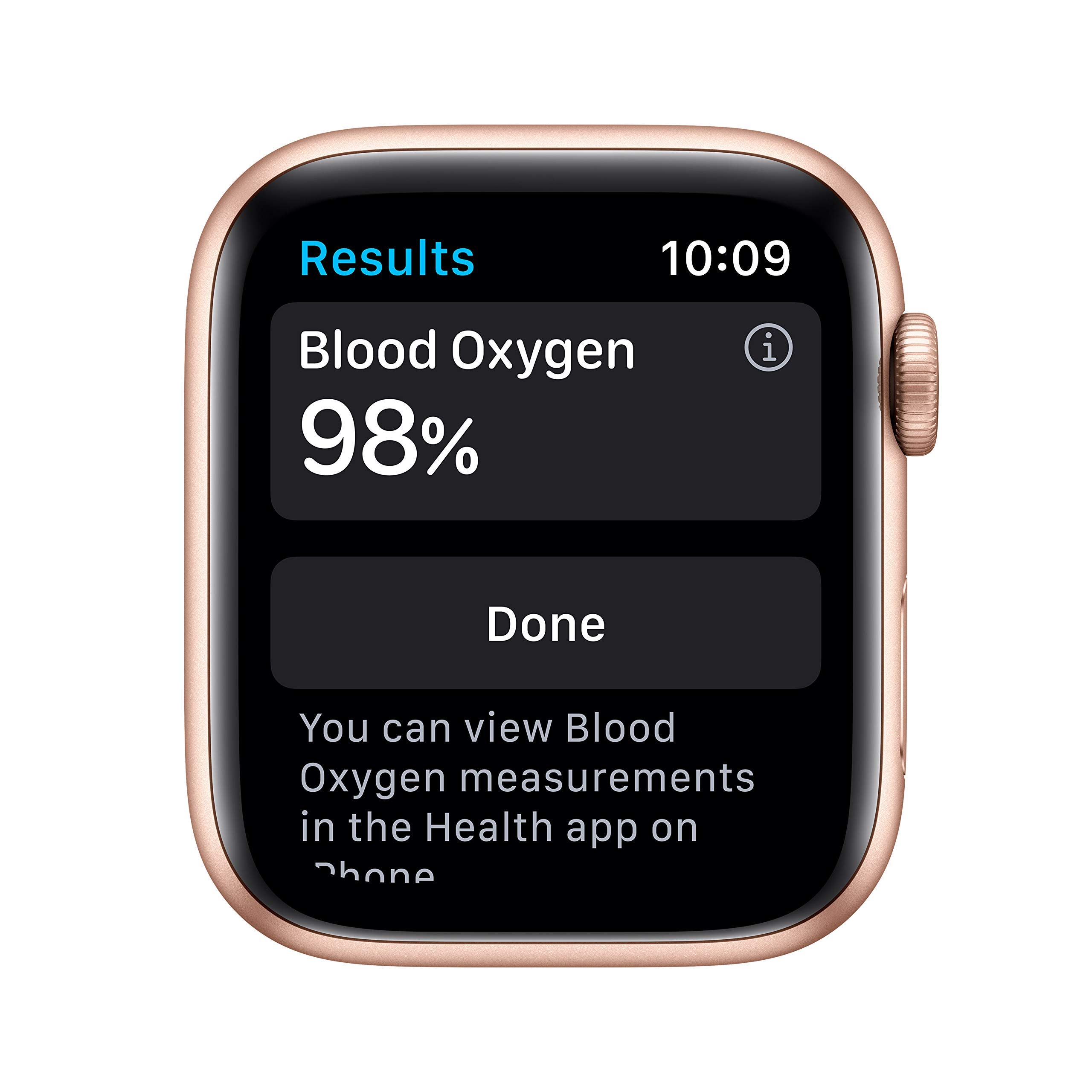 Apple Watch Series 6 (GPS + Cellulare, 44MM) Cassa in Alluminio Oro con Cinturino Sport Sabbia Rosa (Ricondizionato)
