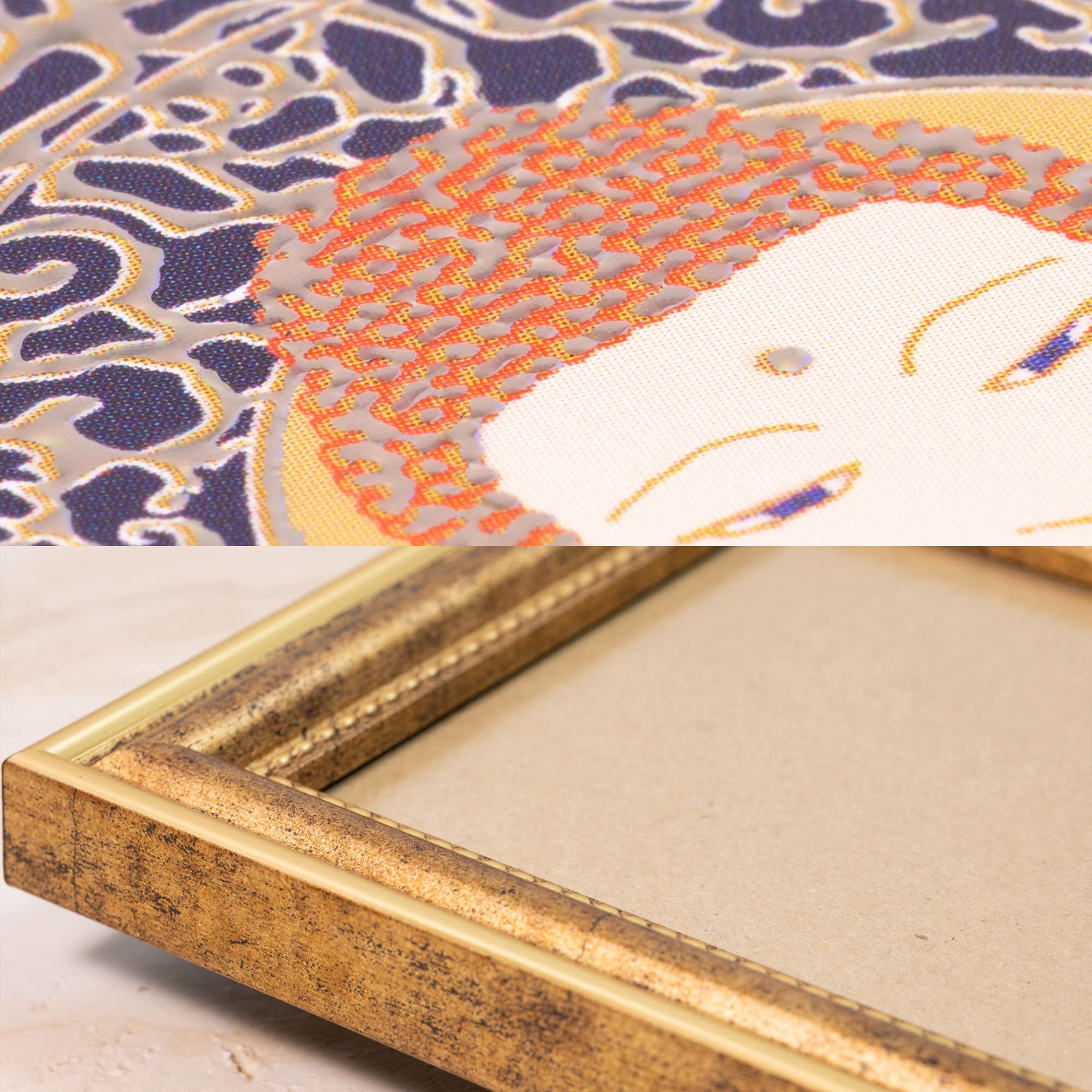 Amazon｜戌・亥年の阿弥陀如来 夏江まみ 開運守護本尊アートフレーム