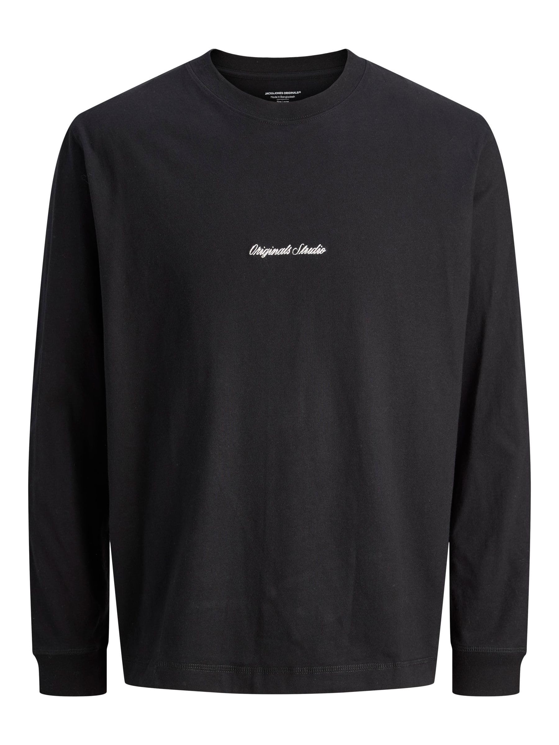 JACK & JONES JUNIOR Jornorrebro Emb Tee Ls Crew Neck Jnr