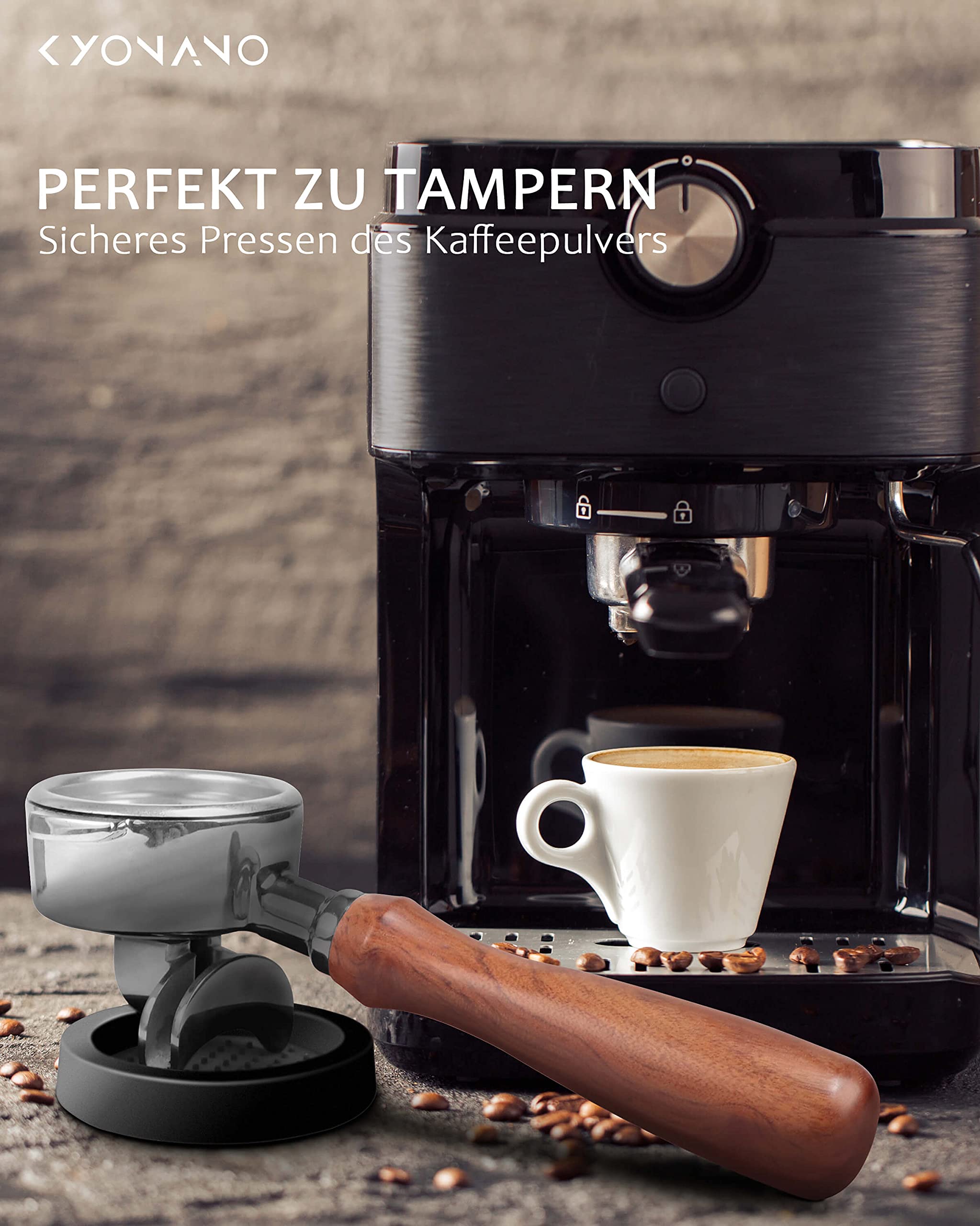 KYONANO Tappetino per Pressino per caffè in Silicone