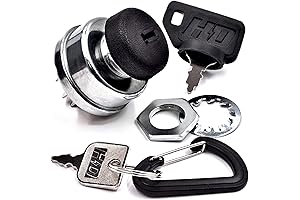 Premium Starter Ignition Switch Replaces John Deere AM119111, STX38 and More -...