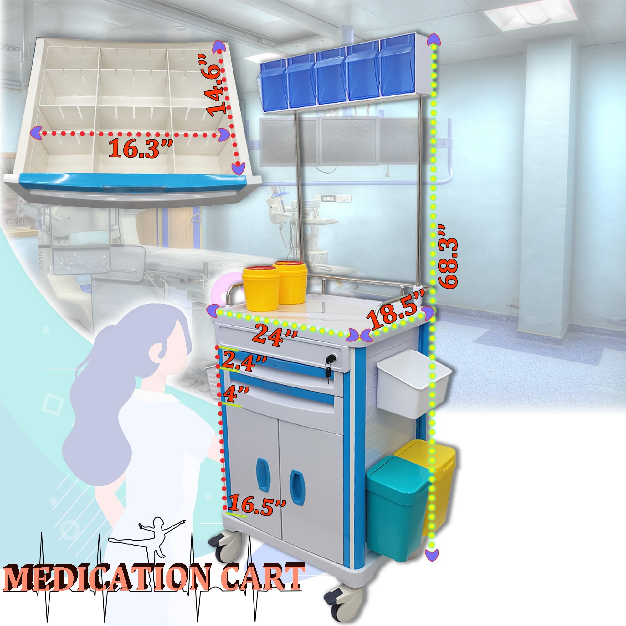 Complete Medical SK7000 BedMates Home Hospital Bedding Set