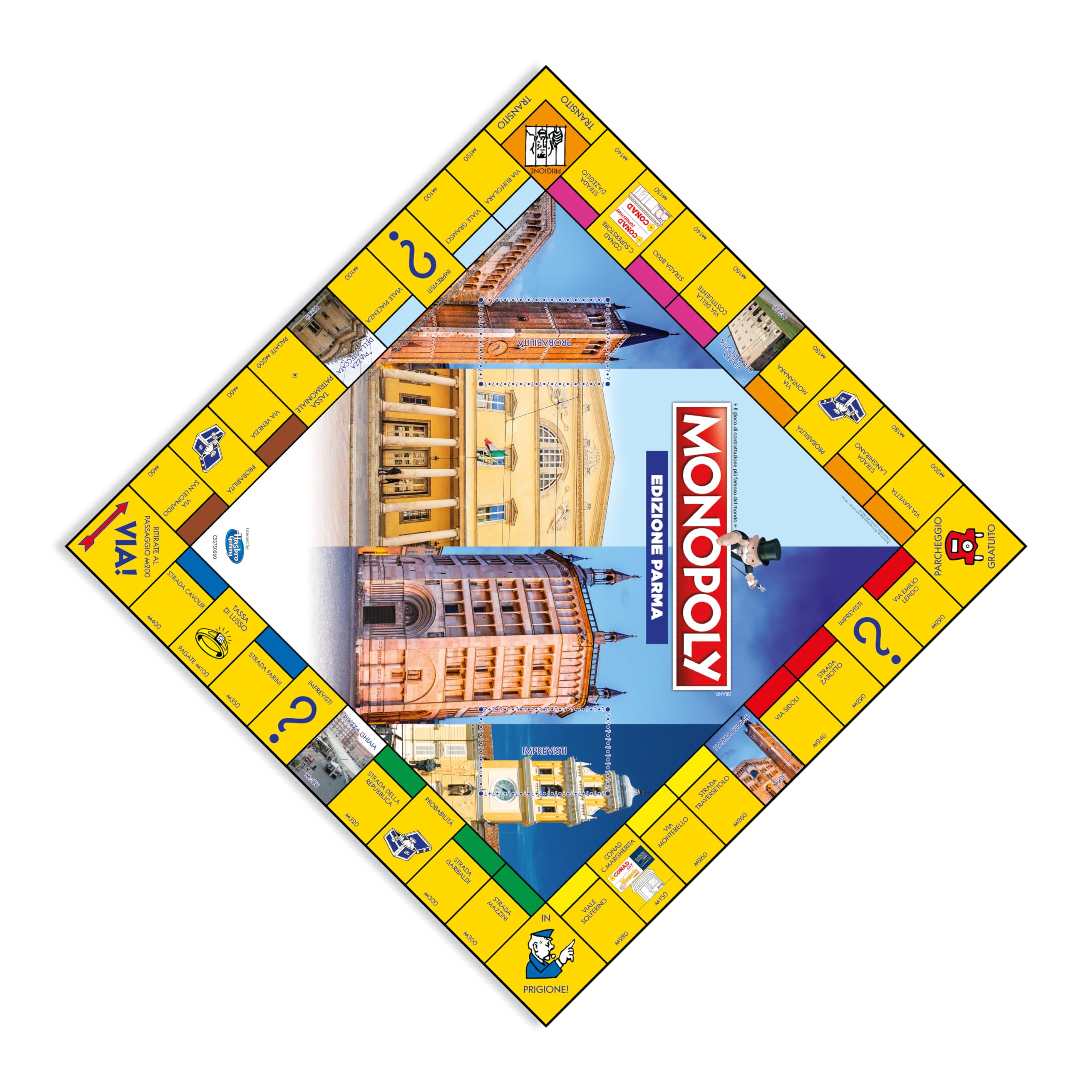 Winning Moves Monopoly - Edizione Parma
