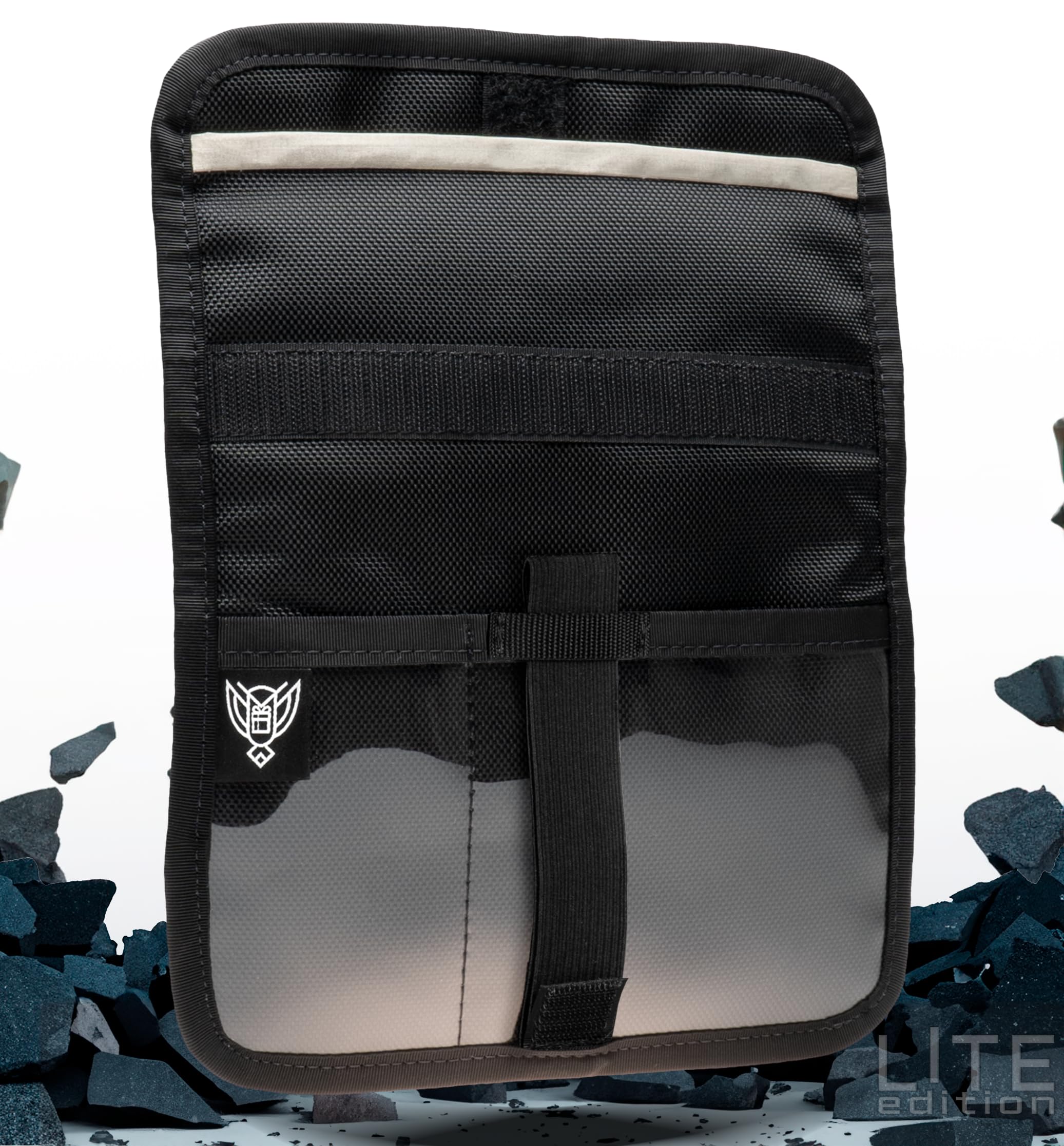 Xtreme Sight LineXtreme Sight Line ~ Xecutive LITE Series Faraday Bag for Phones and Other Small Electronics ~ Data Security for Executive Travel ~ Tracking/Hacking Defense ~ Black Ballistic Nylon