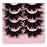 Gmagictobo False Eyelashes Dramatic 25MM Lashes 3D Faux Mink Lashes Wispy Pack Long Thick Volume Soft Strips False Lashes 8 Pairs Multipack