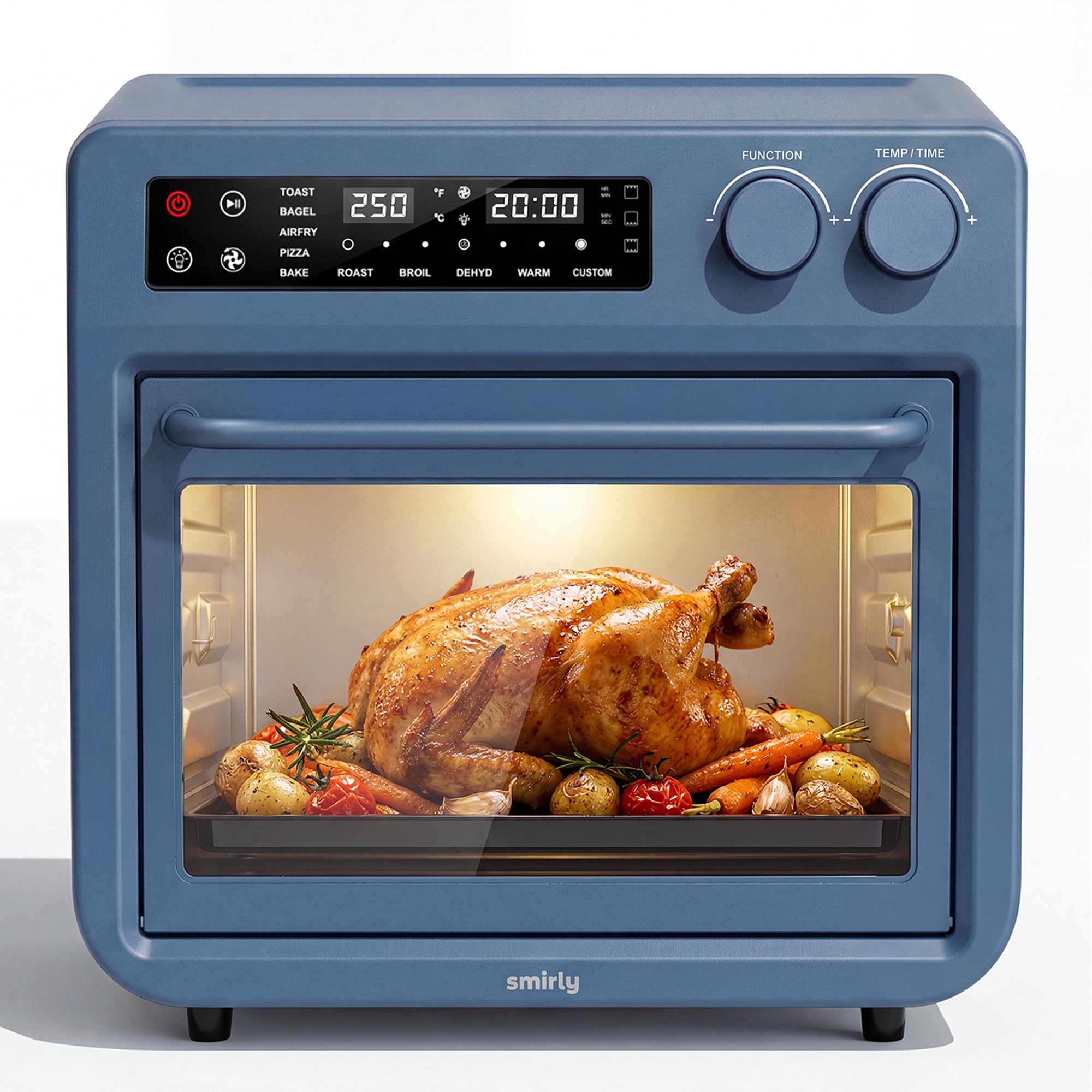 SMIRLY Digital Air Fryer Toaster Oven Combo