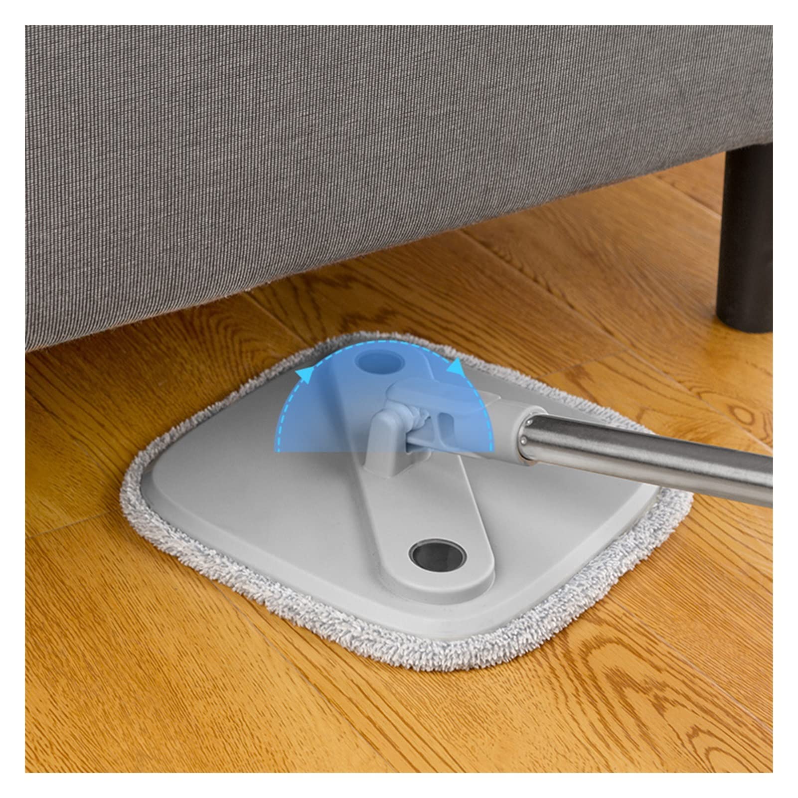 Mopa giratoria y cubeta Sistema de limpieza del piso de la fregona y el cucharón con la filtración de agua Spinner - Mobiletos lavables y reutilizables de la microfibra lavable y reutilizable Trapeado