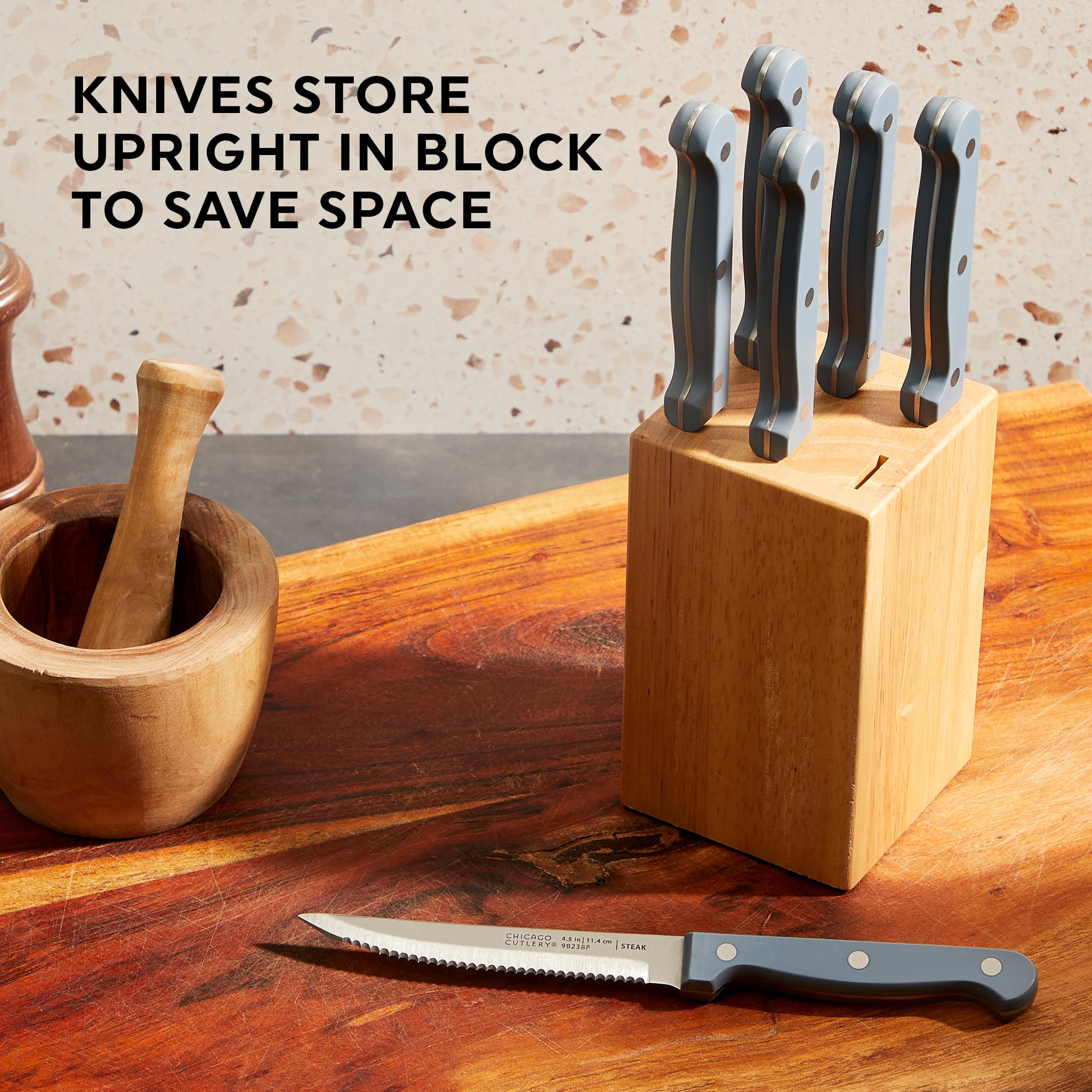 Amazon.com: Chicago Cutlery Halsted (7-PC) Steak Knives