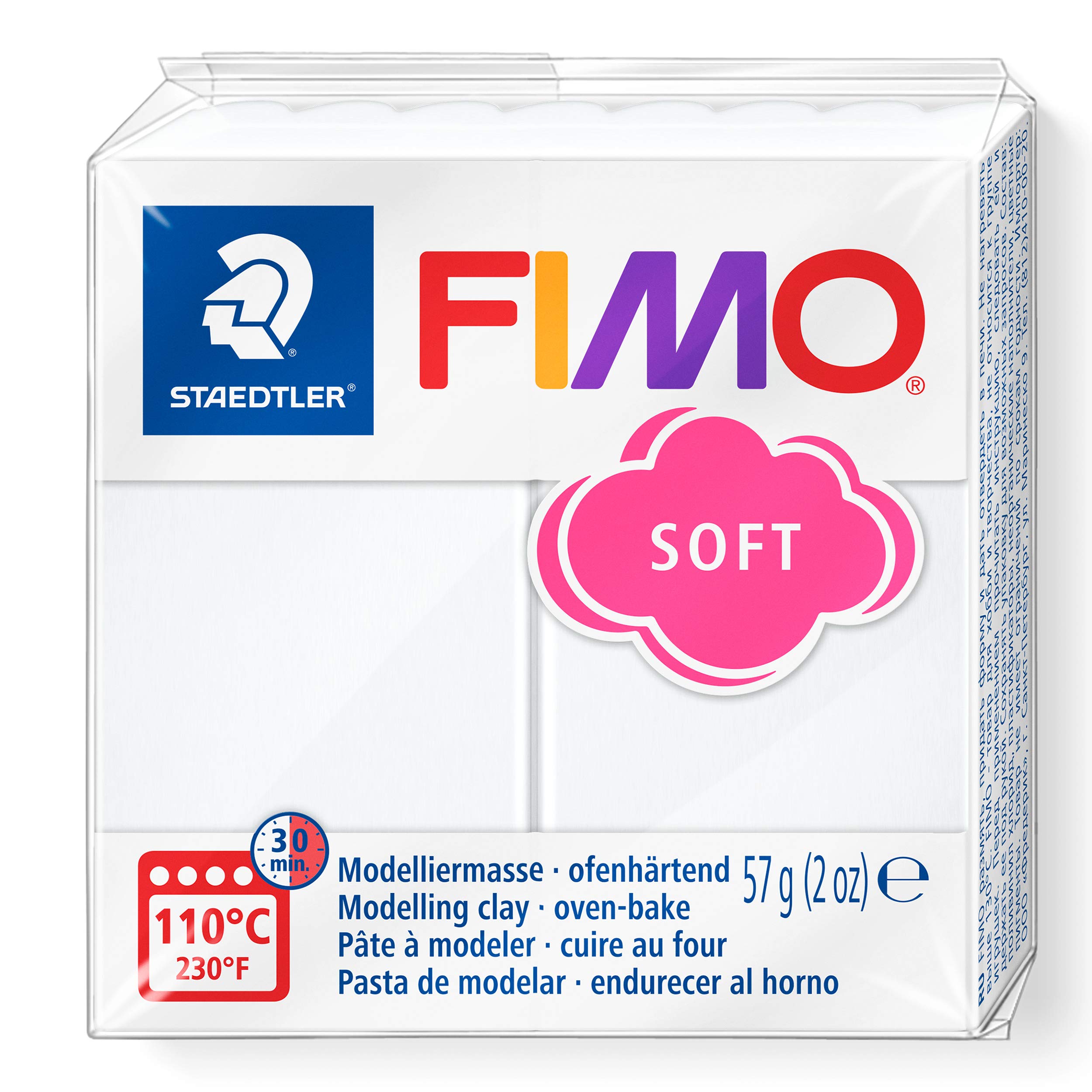 sg education fimo 8020 0 fimo soft modelling clay 57 g white