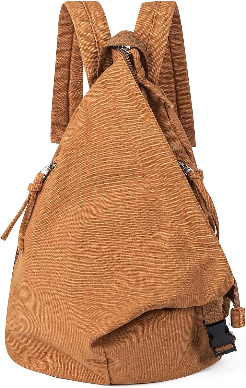 キャンバスリュック ベージュとブラウン Amazon.co.jp: Rodrry Miche （ロドリーミシェ） デザイン リュック