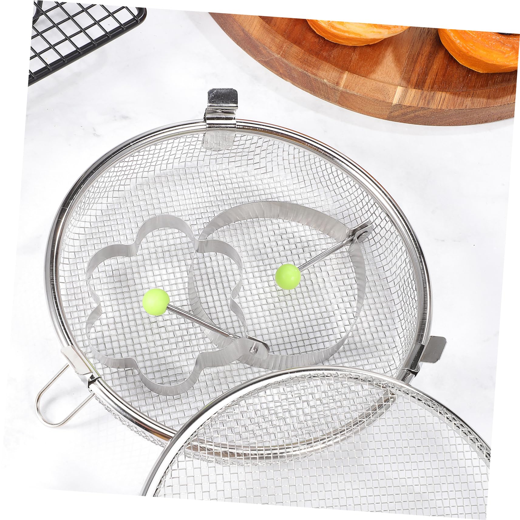 Cabilock 5 Piezas Cestas De Almacenamiento De Alambre Grandes Cesta De Piezas De Botella De Lavavajillas Brocheta Lavavajillas Para Objetos Pequeños Cestas De Mimbre Acero Inoxidable Silver
