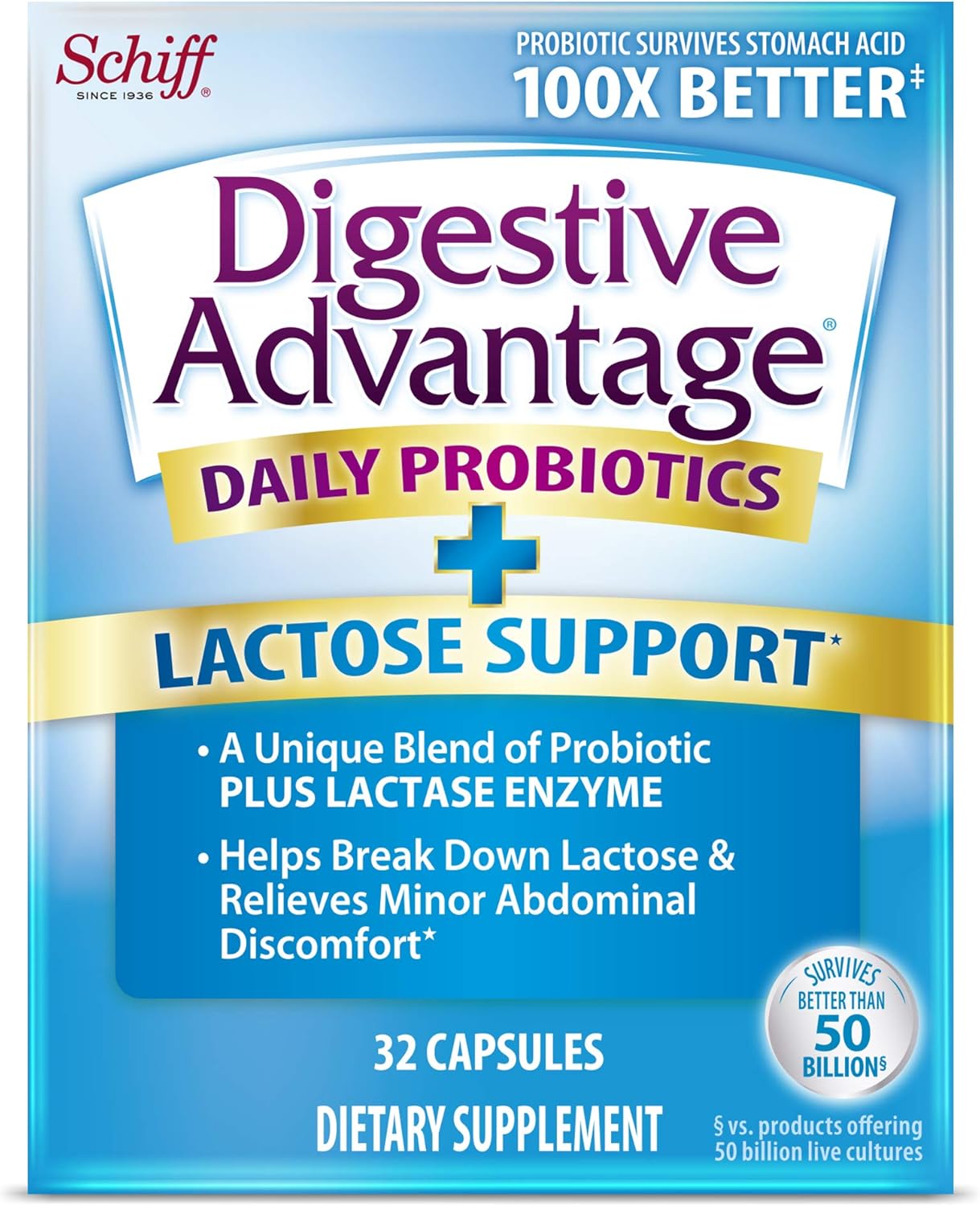 Digestive Advantage Lactose Defense with Lactase Enzymes