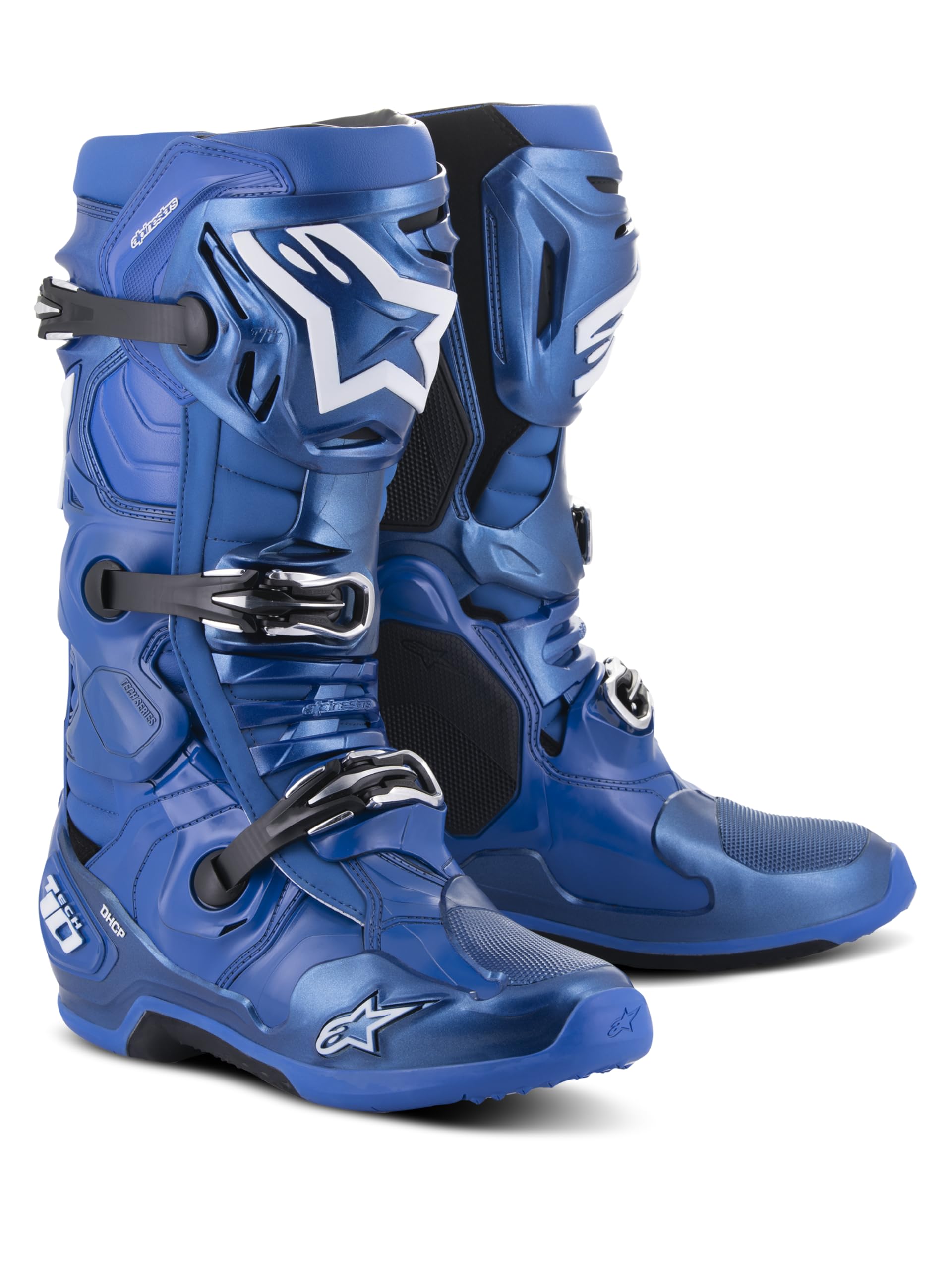 Alpinestars 2010020-713-11, męskie buty motocyklowe, niebieskie, 44,5 EU, Niebieska, 44.5 EU