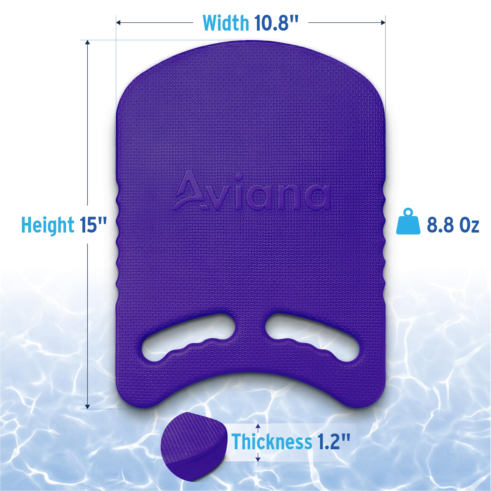 Junior Kickboard Boje für Jugendliche Kinder & Kleinkinder Schwimmhilfe & Trainingsbrett für Kinder zum Schwimmen im Pool & offenen Gewässern | EVA-Material & BPA-frei