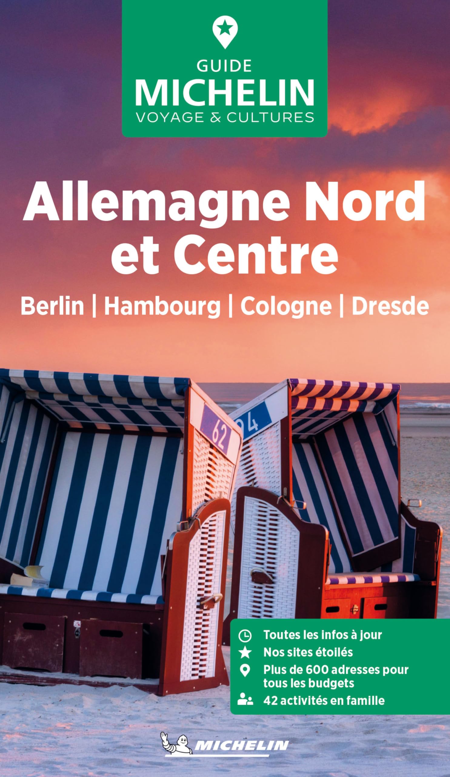 Allemagne Nord et Centre: Berlin, Hambourg, Cologne, Dresde (Guides Michelin voyage & culture)