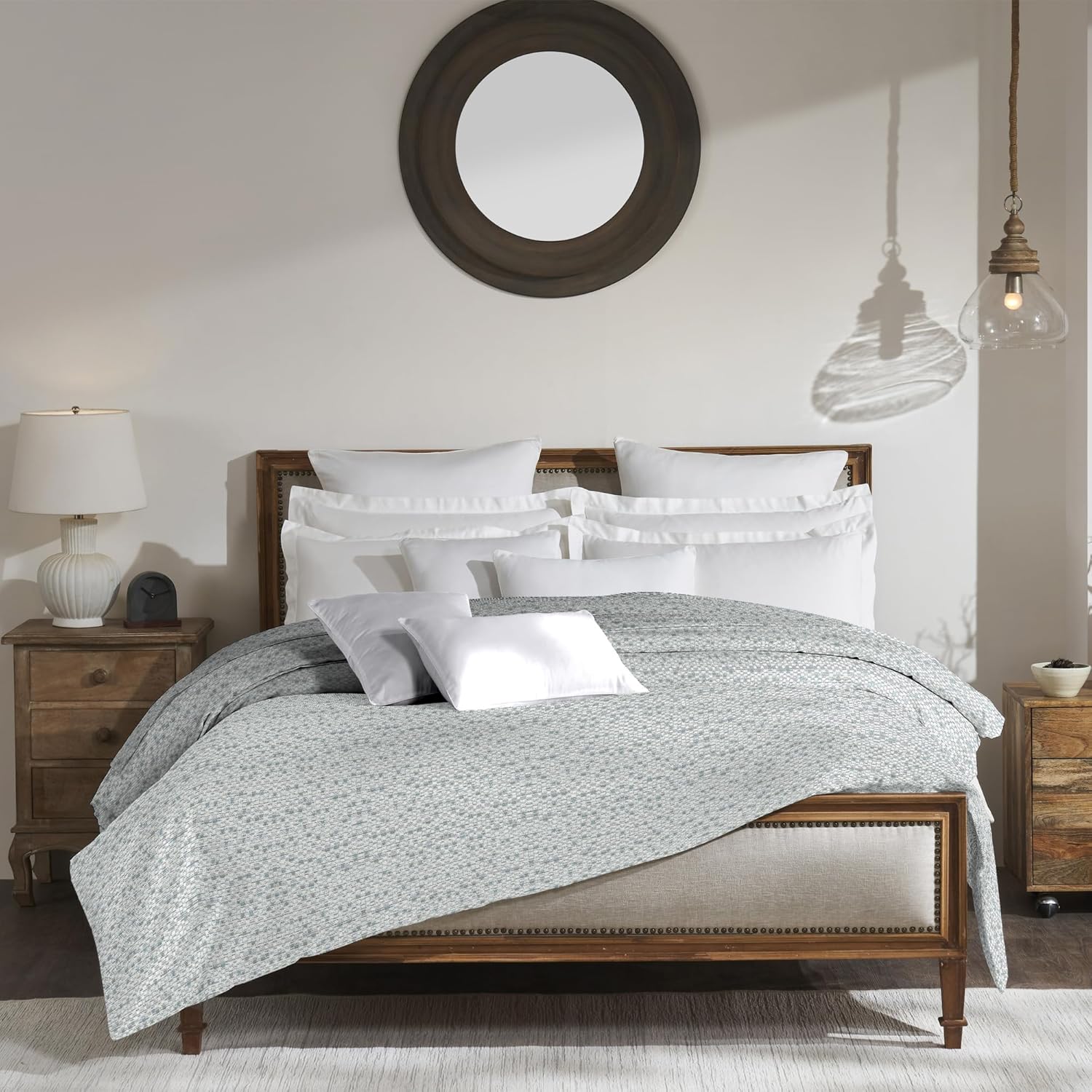 MYTRIDENT Shades of Comfort Comforter,Cotton Quilt for Double Bed King Size, 150 GSM Fiber Filled Blanket Double Bed, Chiara