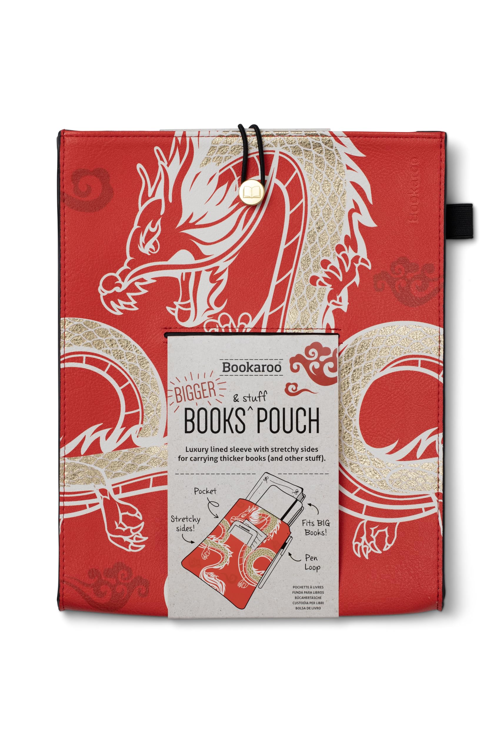 IF Bookaroo Books & Stuff Pouch - Warrior Dragon