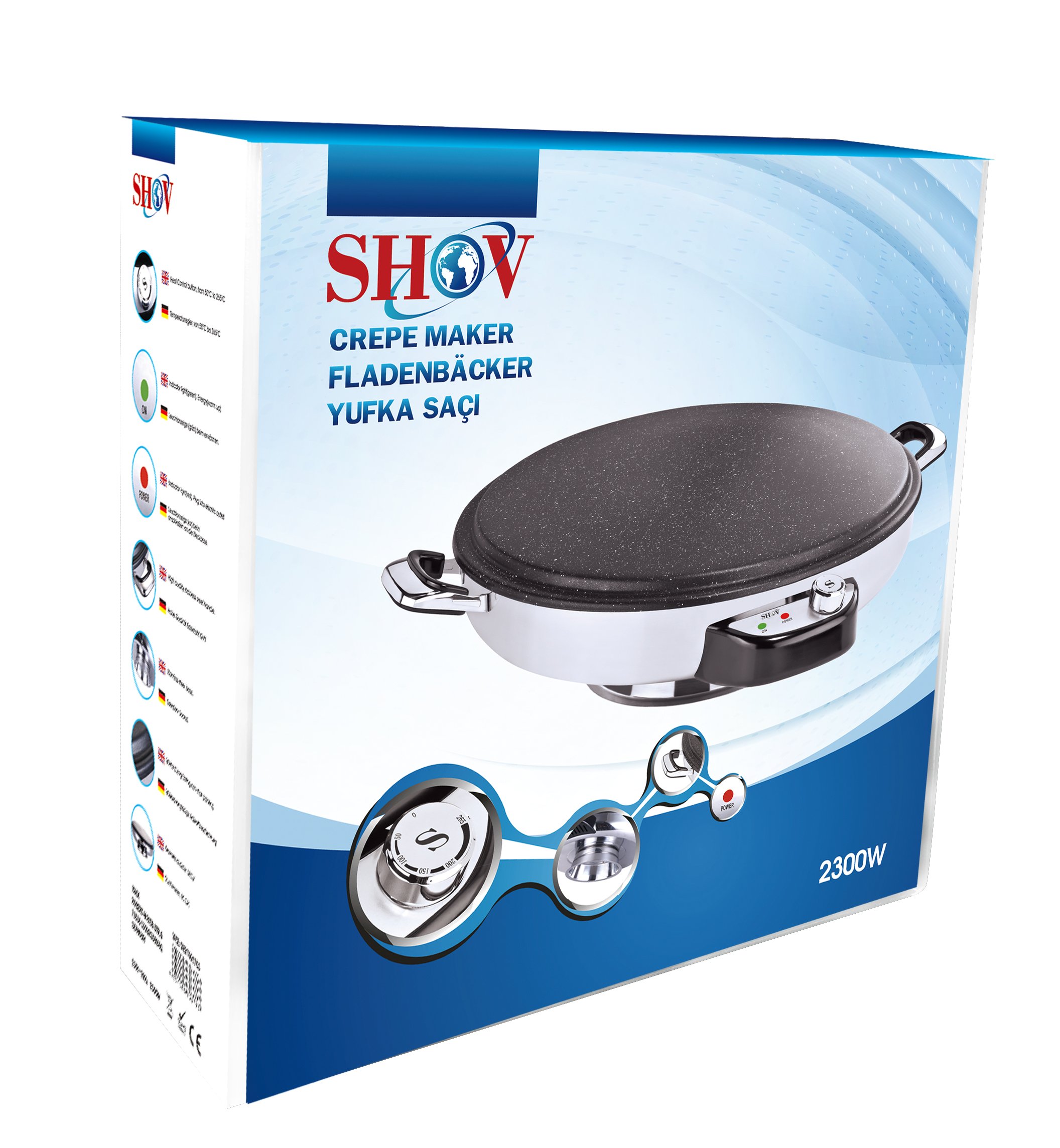 SHOV Granit MARMOR SAC CREPE YUFKA KATMER GRILL