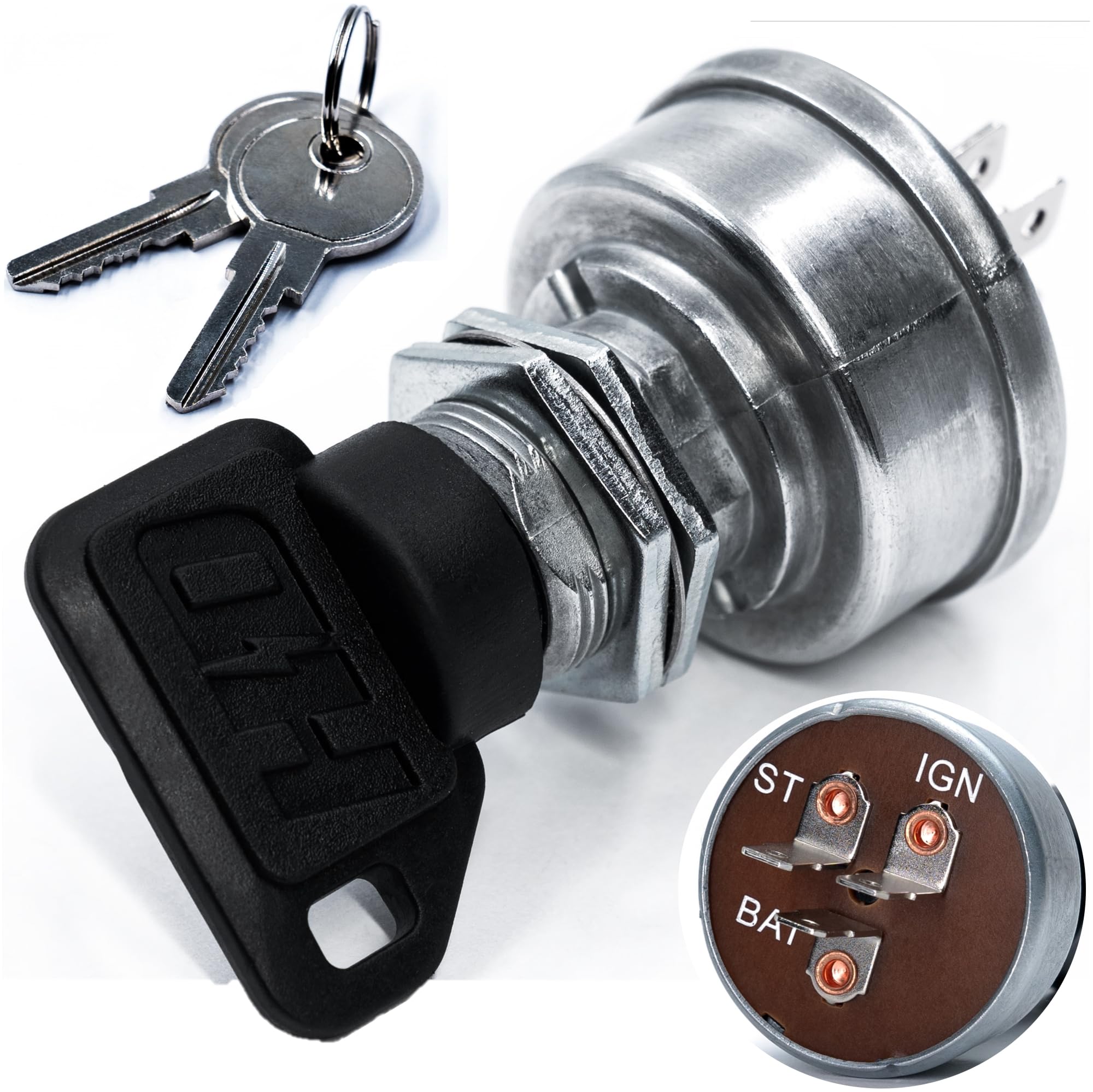 HD Switch IH-60736-C3 IH-60736-C2 60736-C1 60736C3 Starter Ignition Key Switch for Cub Cadet IH International 70 71 72 73 86 100 102 104 105 106 122