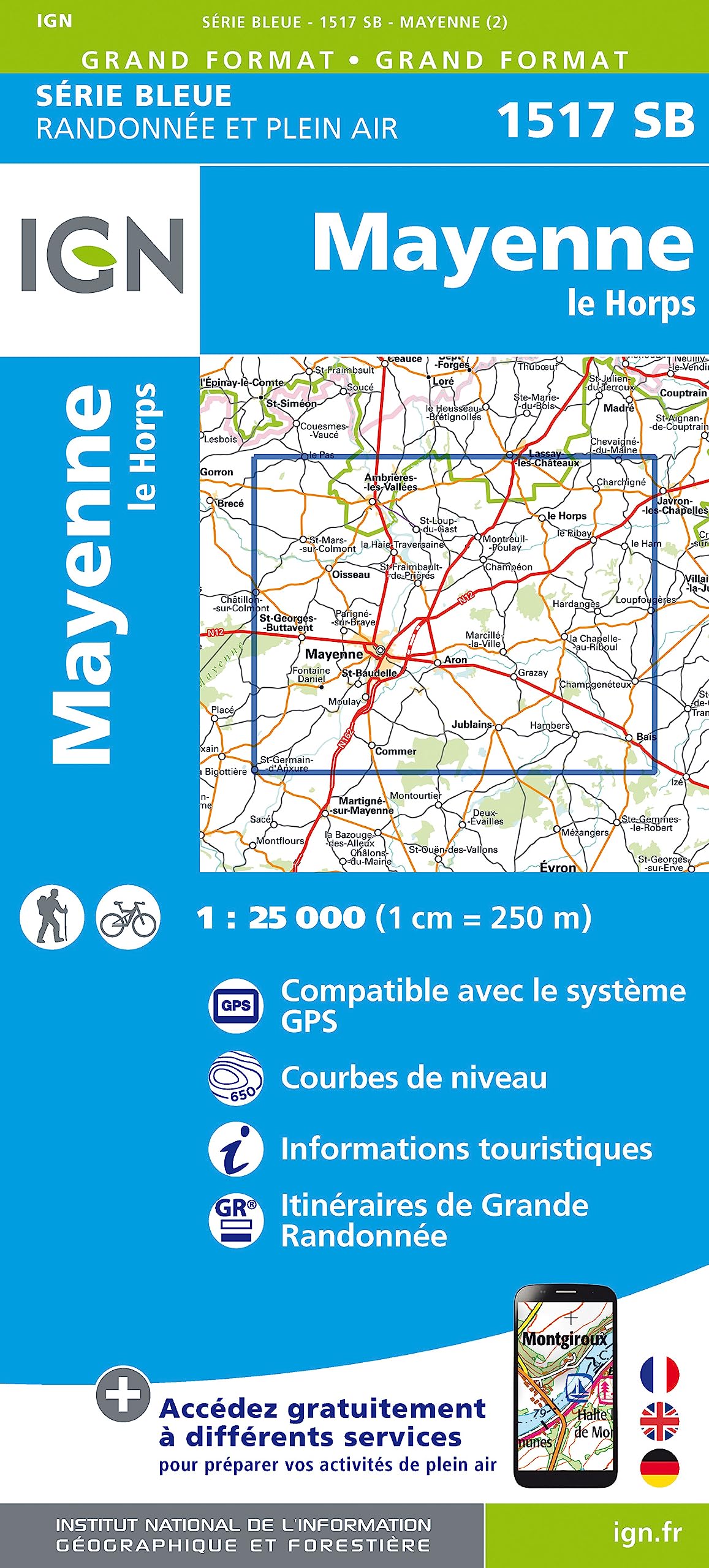 Mayenne / Le Horps (1517): 1517SB (Série Bleue)