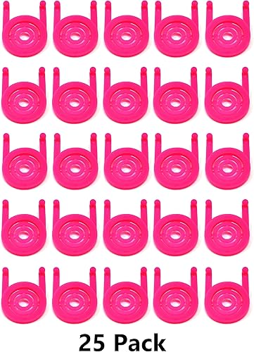 Vista 19 de JSP Manufacturing Soporte de plástico multiusos para herramientas, ganchos de pared para tablero de clavijas, color blanco, resistente, plástico