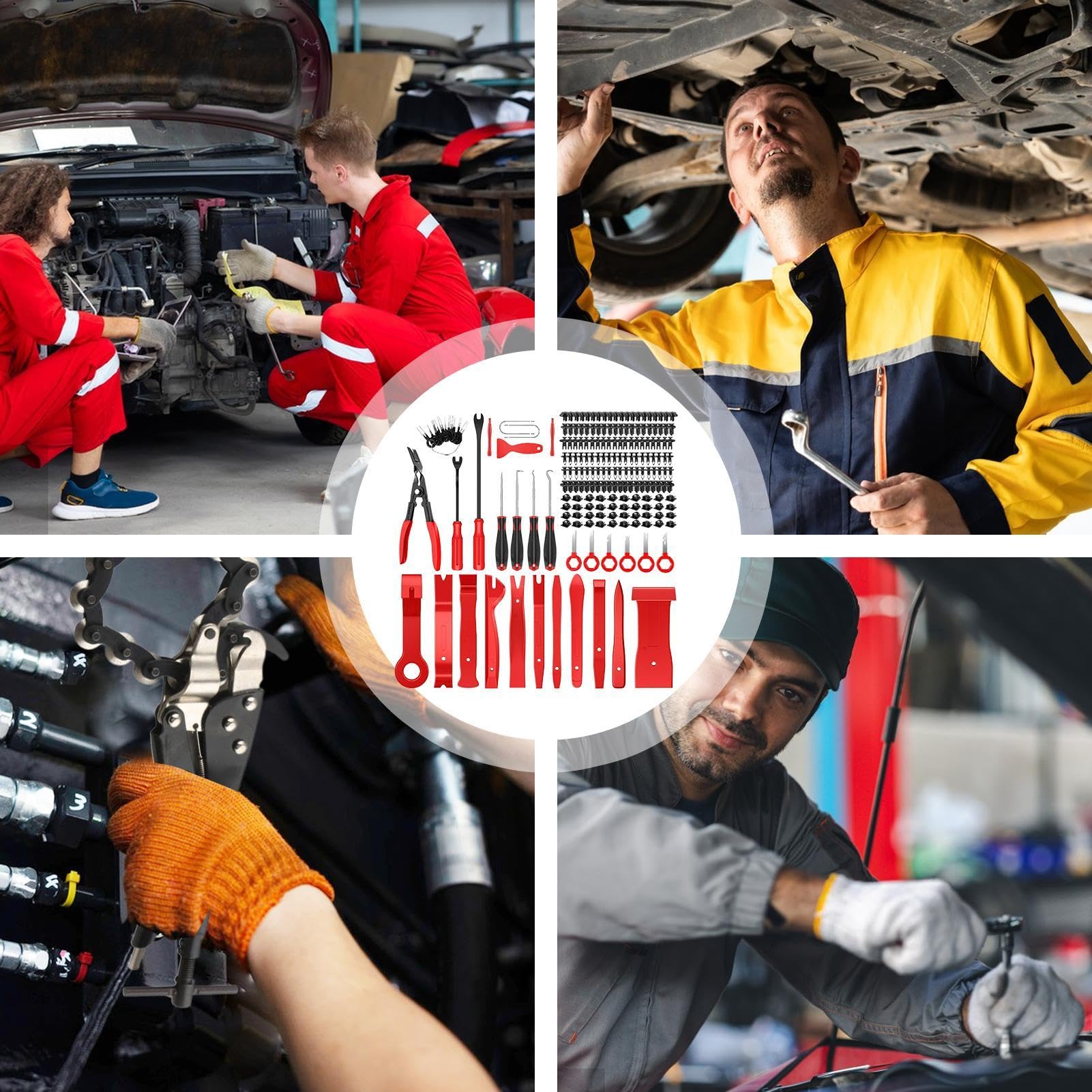 Kit di utensili per utensili Auto, Automotive di 200 pezzi Remover Set
