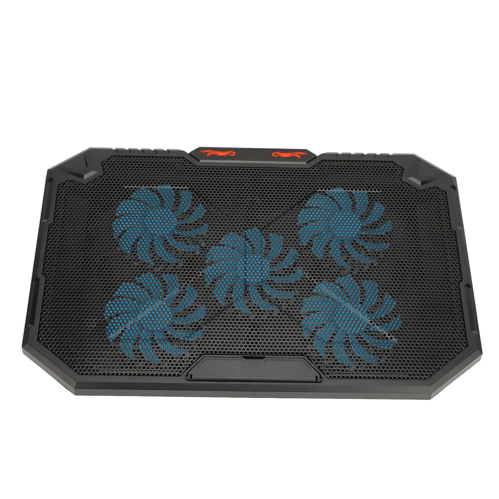 FILFEEL RGB-Laptop-Kühlpad, Ergonomisches RGB-Beleuchtung Laptop-Kühlpad, Stilvoller Notebook-Kühler mit 7 Einstellbaren Höhen, 5 Lüfter für 13-17-Zoll-Laptops, USB-betriebener