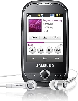 Samsung GT S3650 Corby - Mobile phone - GSM - touch - yellow, chrome