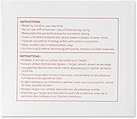 Vista 6 de Craft Smart - Arcilla natural de secado al aire gris de 10 libras, arcilla no tóxica para modelar a mano, esculpir, cerámica, paquete de 4