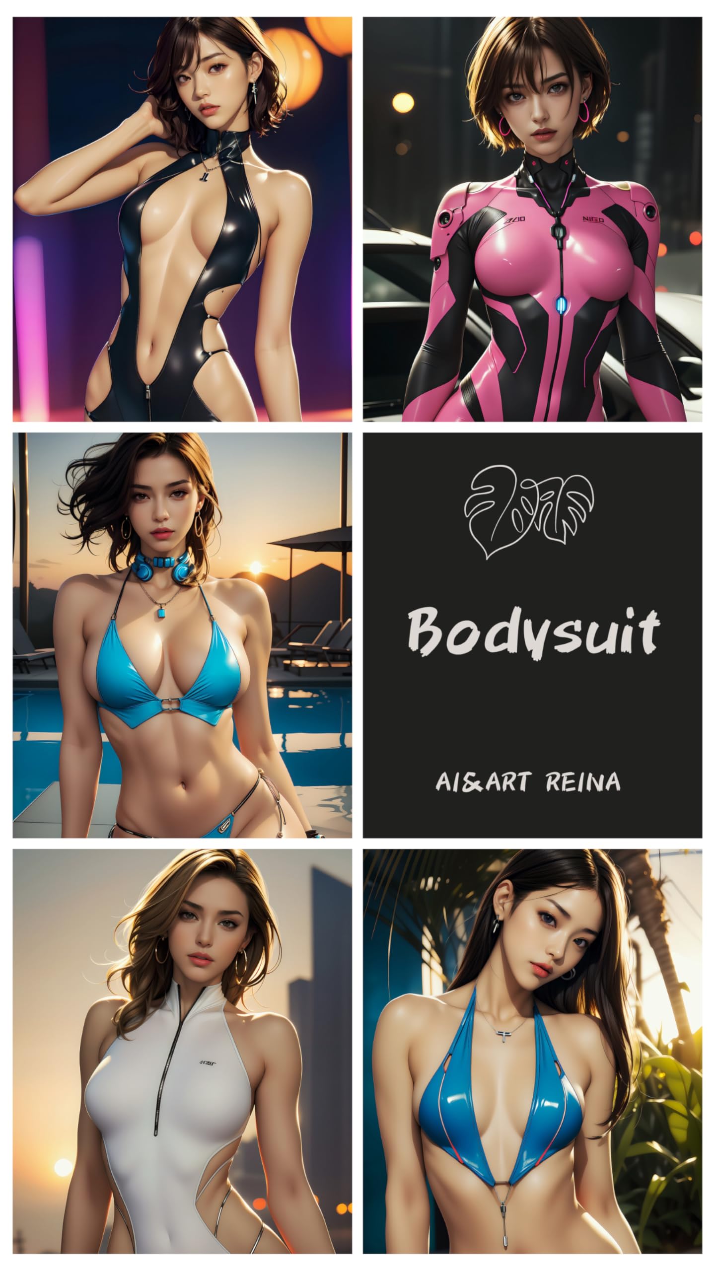 AI AND ART REINA BODYSUIT: Reina Photo Collection (Japanese Edition)