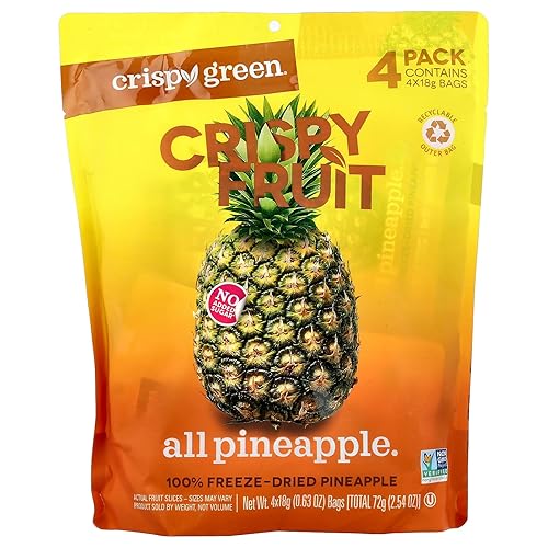 CRISPY GREEN Piña liofilizada, 2.54 oz