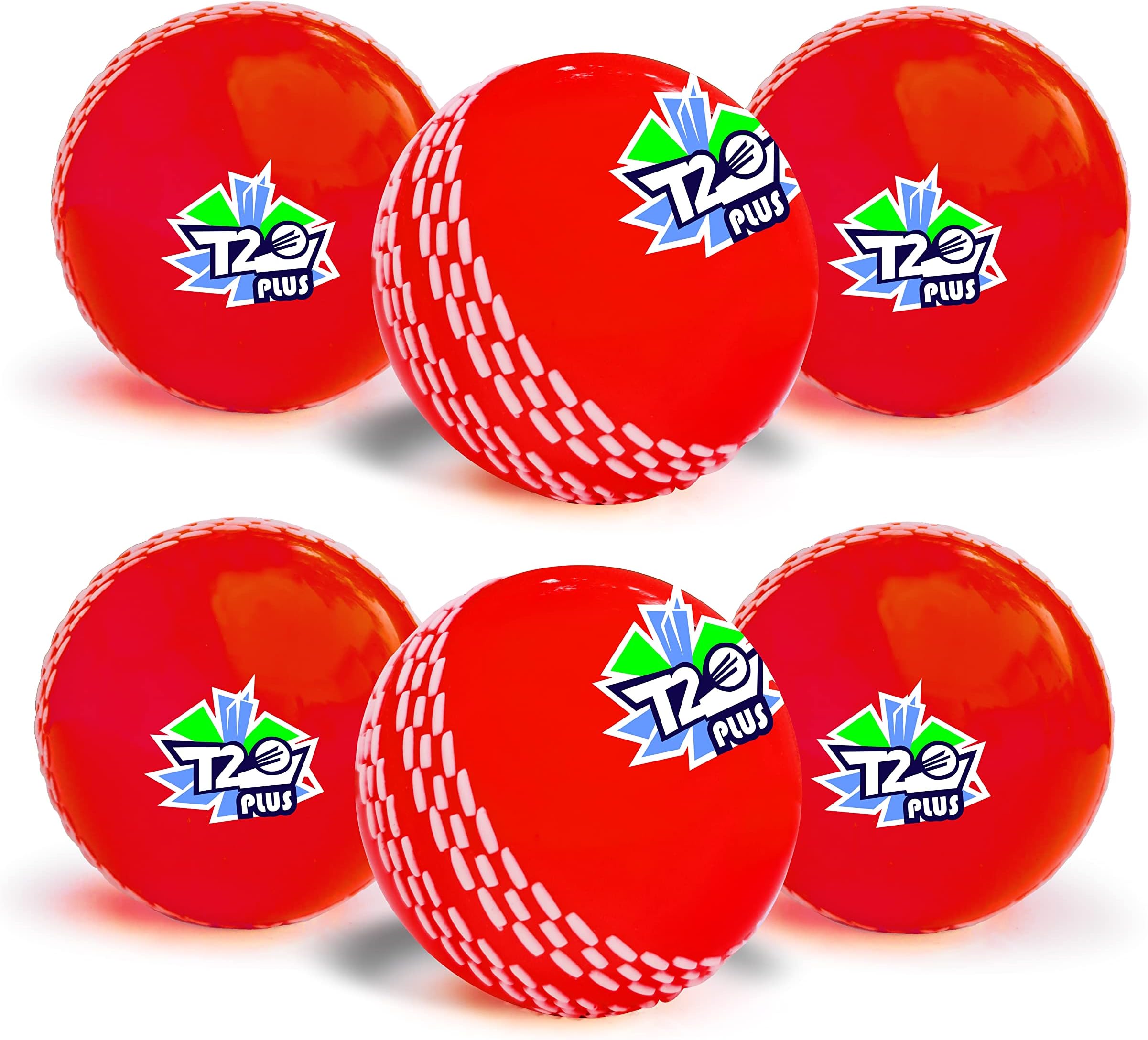 Gmefvr Cricket Ball Cricket Tennis, Wind Ball, i10 Balls for Practice