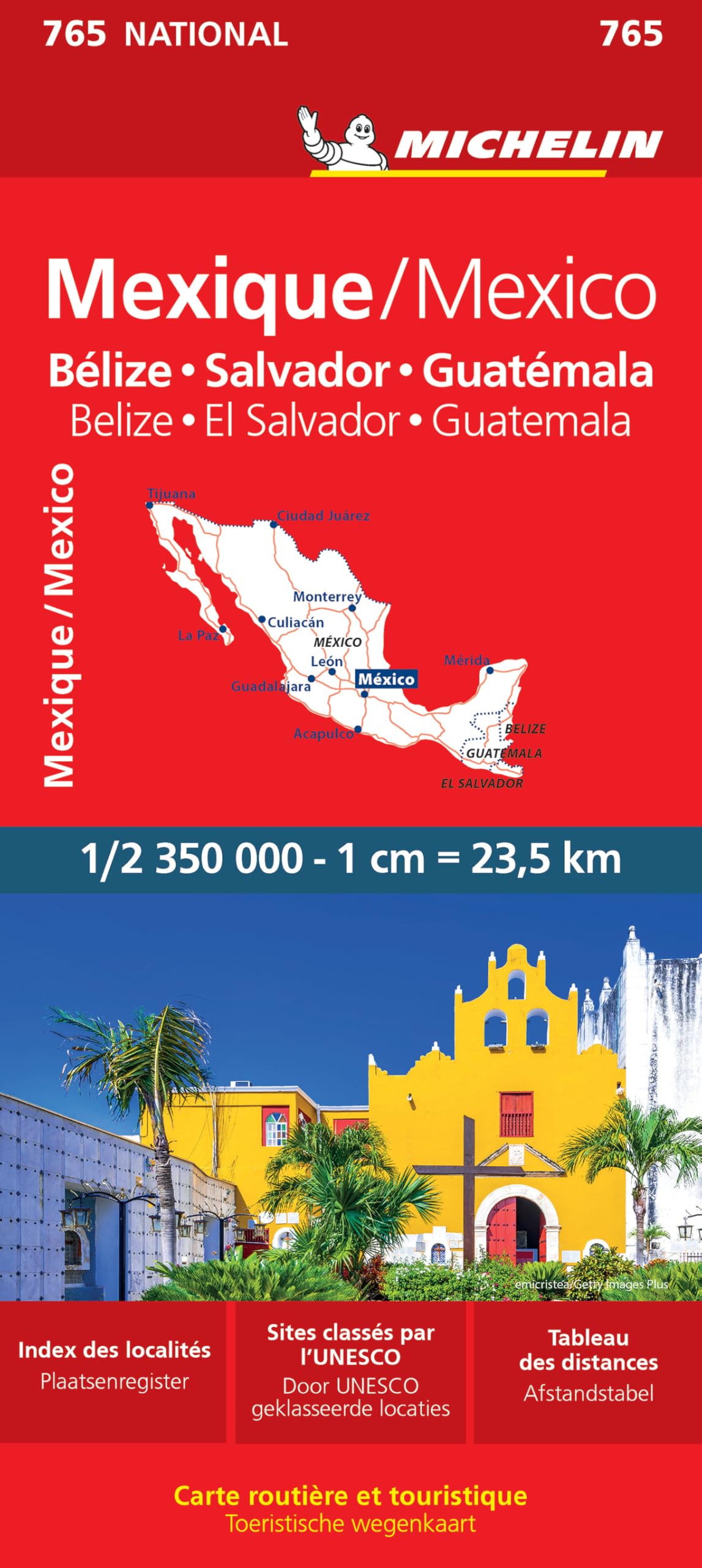 Mexico (765): Bélize, Salvador, Guatémala (National)