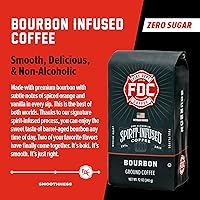 Vista 129 de Fire Department Coffee - Café de vainilla bourbon - Devuelve a los bomberos - Grano entero con infusión de vainilla y bourbon - Sin alcohol