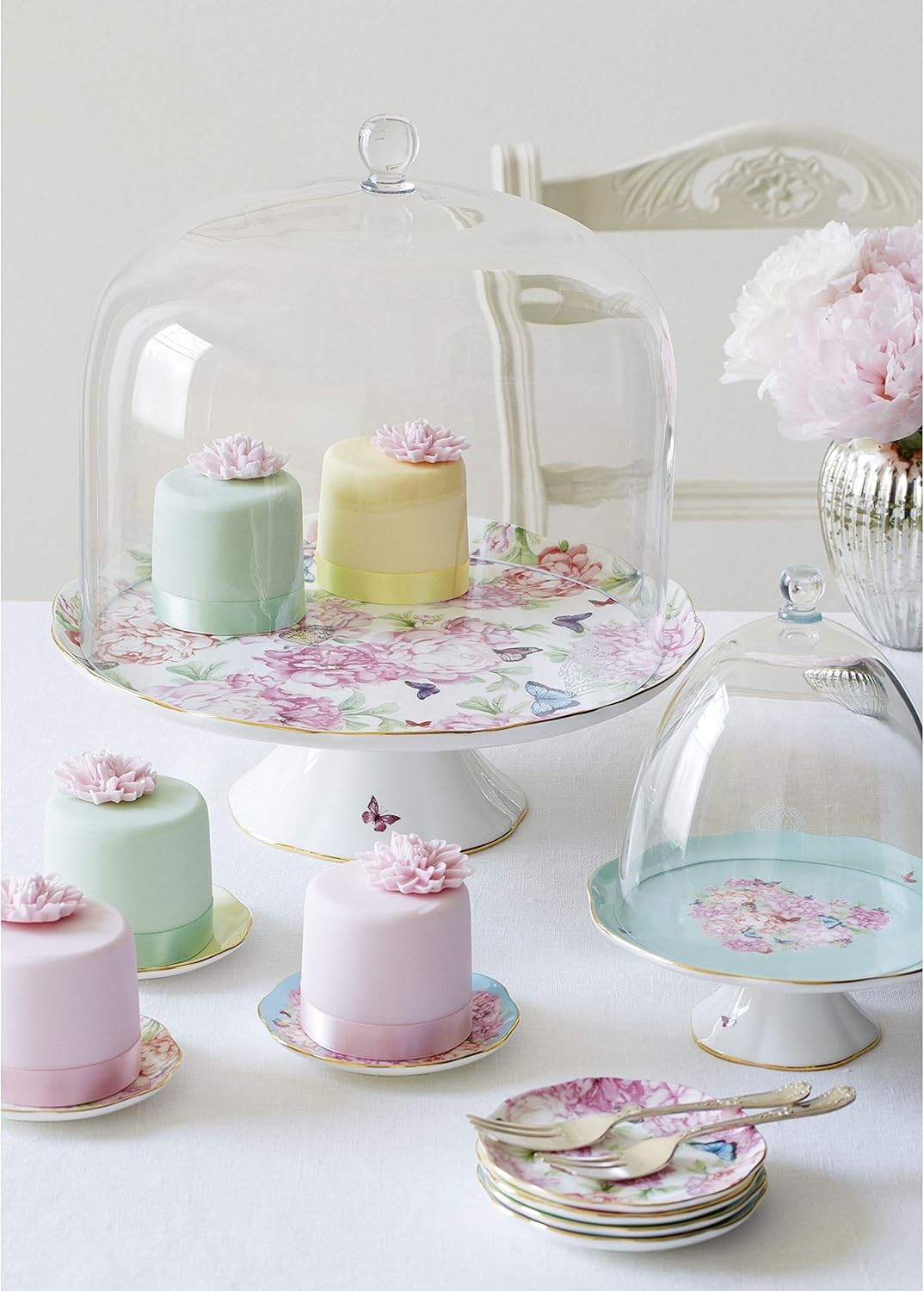 Miranda Kerr For Royal Albert Mixed Patterns Accent Plate Set of 4