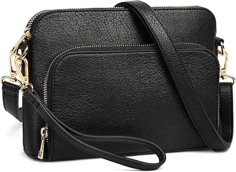 Marvolia Bolso Bandolera para Mujer - Bolso Bandolera de Cuero PU Bolso Bandolera Pequeño de Moda para Viajes Fiesta de Trabajo