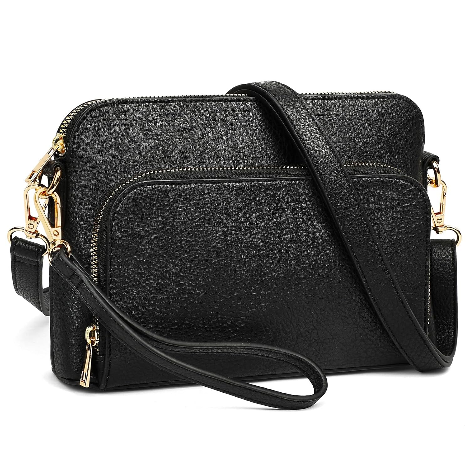 Marvolia Crossbody Bag for Women - PU Leather Shoulder Bag Trendy Small Crossbody Purse Bag for Travel Work