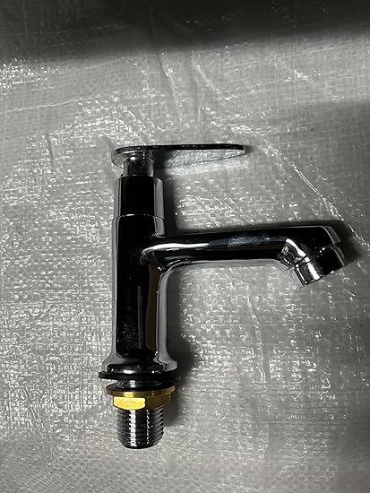 Leeds Pillar Wash Basin Tap, Pillar Cock Tap/Pillar Tap Foam Flow Water for Washbasin, Water Tap