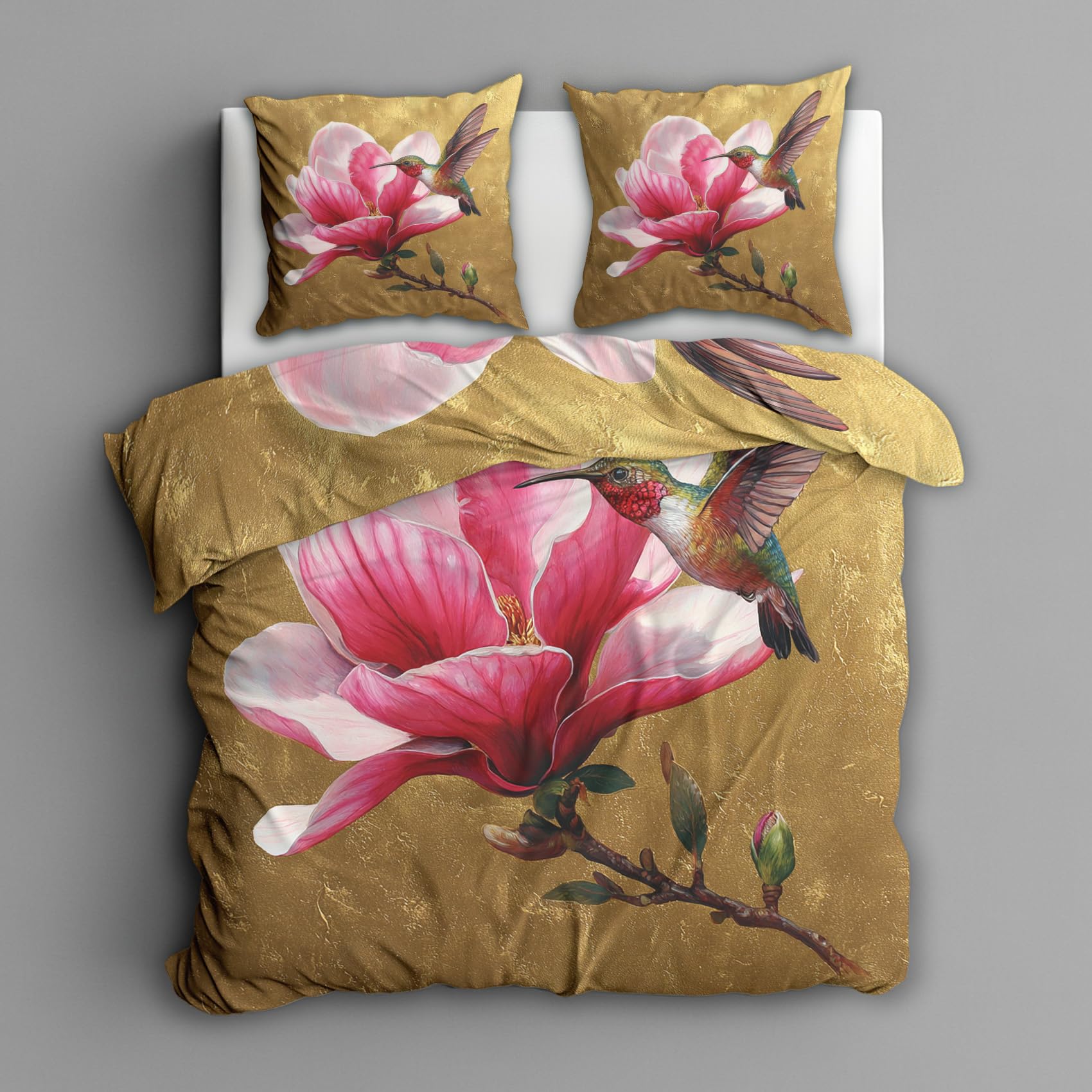 Housse de couette 220x240 colibri : une parure de lit idéale pour offrir