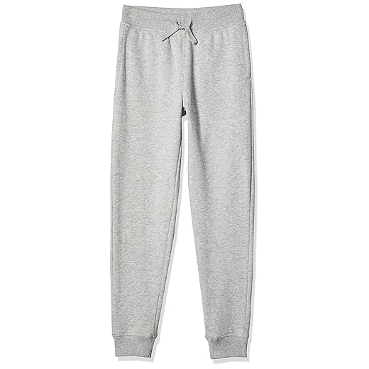 Nautica Girls' Fleece Sweatpants, Functional Pockets, Elastic Waistband & Drawstring Closure