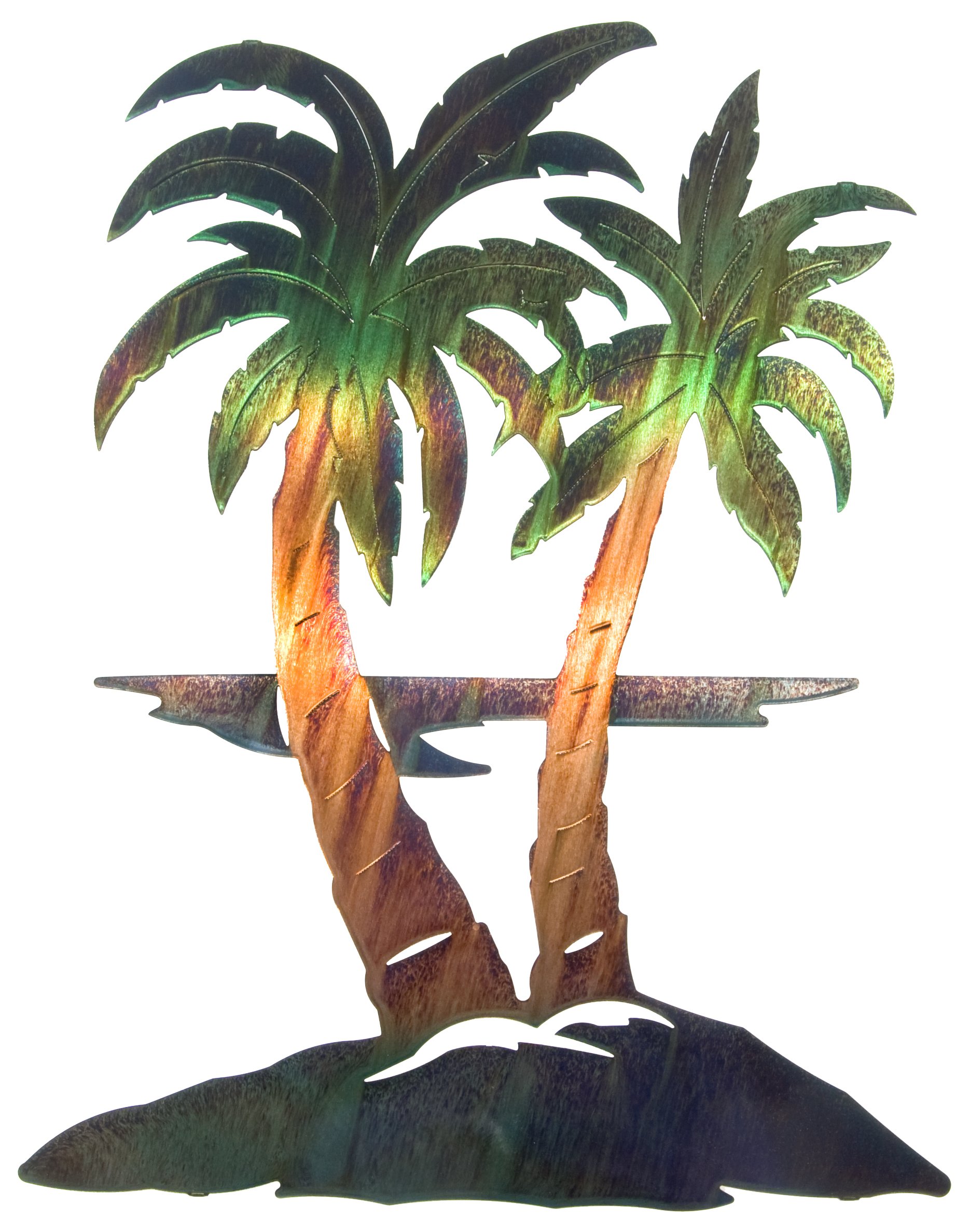 Thirstystone Palm Tree Wall Art, 22-Inch