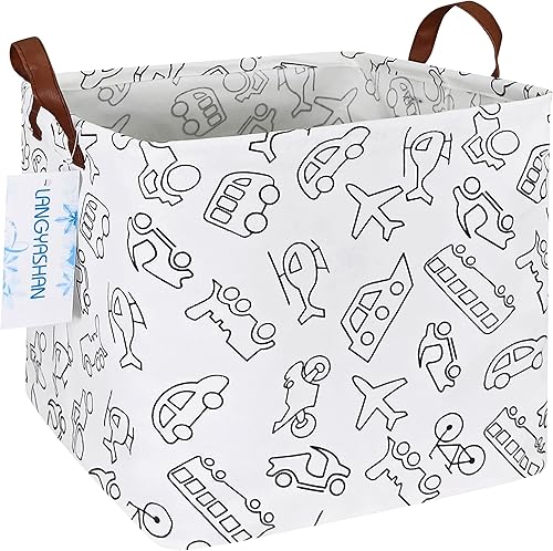 Miniatura 14 de Cajas de almacenamiento cuadradas e impermeables de lona para la ropa sucia/el cuarto de los niños, cajas para estantes, cestas de regalo, Geometric