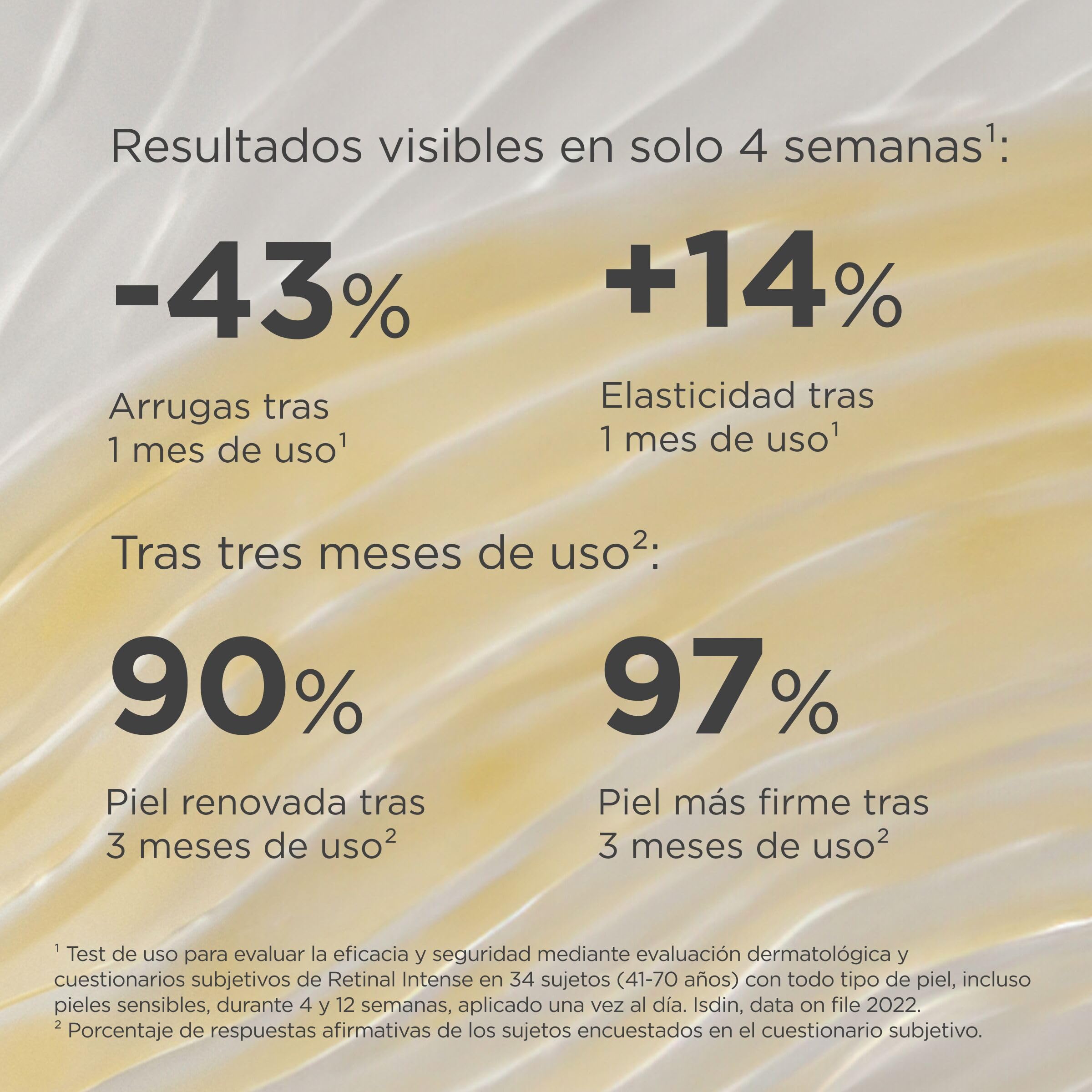 ISDIN Retinal Intense Sérum de Noche con Retinaldehído que Reduce las Arrugas en un 43% Eficacia y Tolerancia en una Piel Visiblemente Más Joven, 50 ml